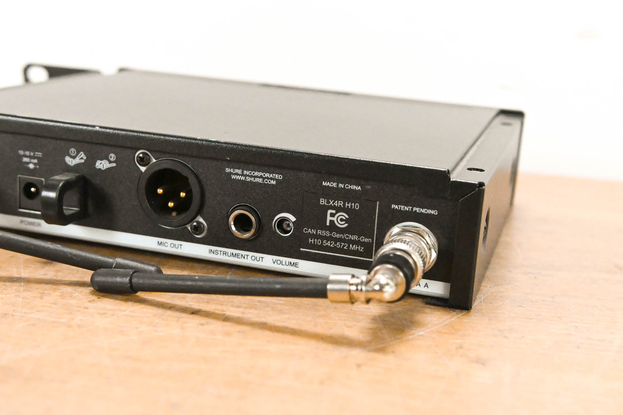 shure BLX24R/PG58 Handheld Wireless System - H10 Band (NO POWER SUPPLY)