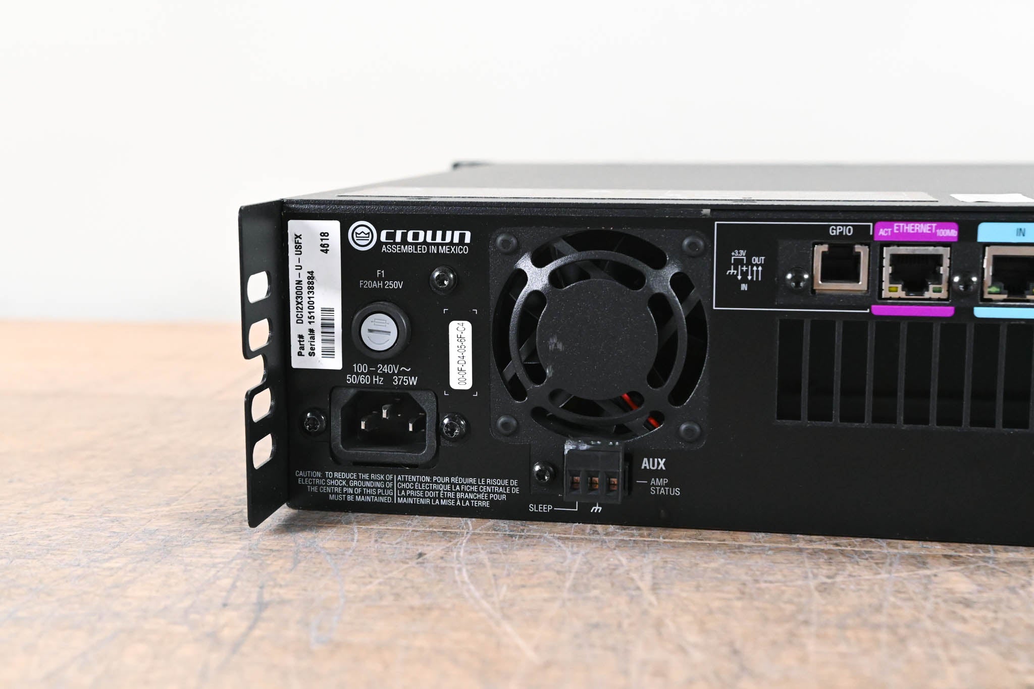 Crown DCi 2|300N DriveCore Install 2-Channel Power Amplifier