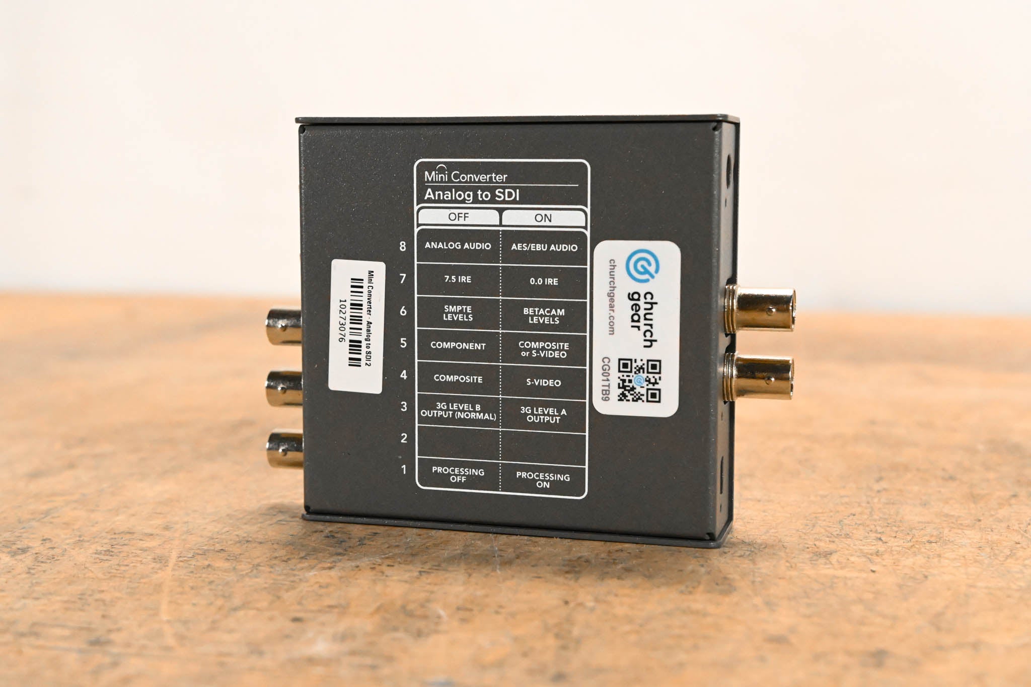 Blackmagic Design Mini Converter Analog to SDI (NO POWER SUPPLY