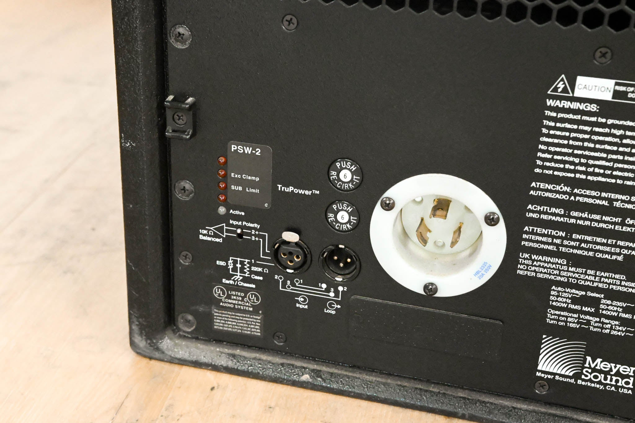 Meyer Sound PSW-2 Self-Powered Subwoofer