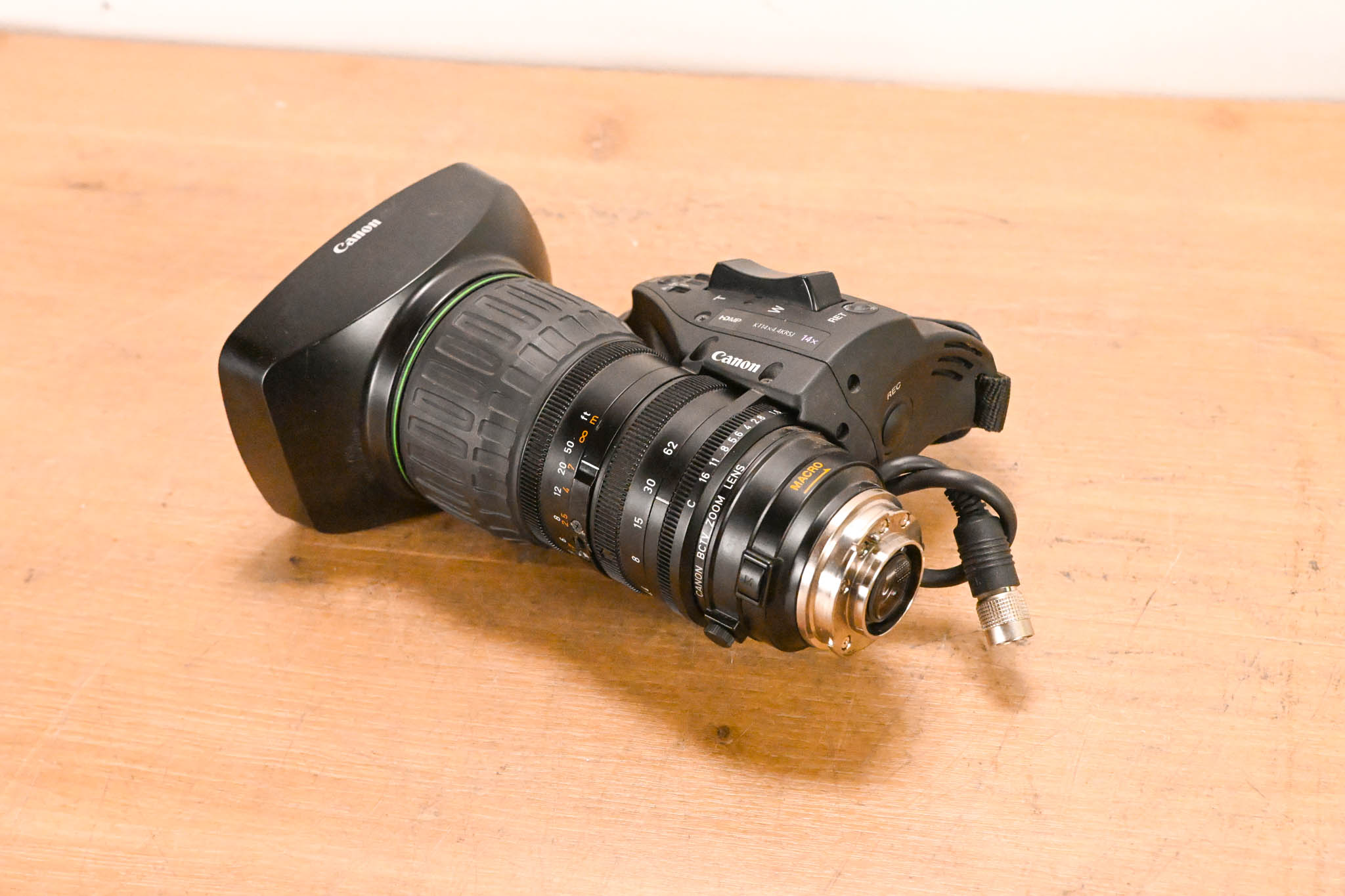 Canon KT14x4.4KRSJ 1/3" 14x Broadcast Zoom Lens
