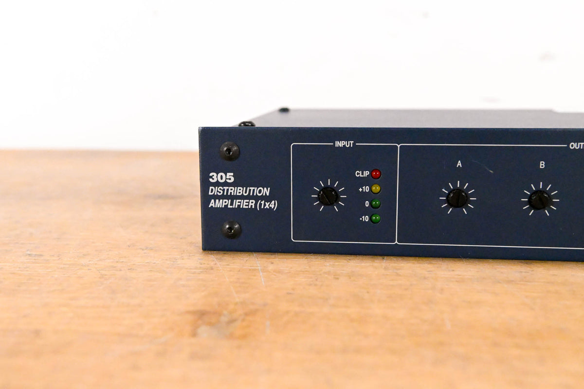Symetrix 305 Distribution Amplifier - 1x4 (NO POWER SUPPLY)