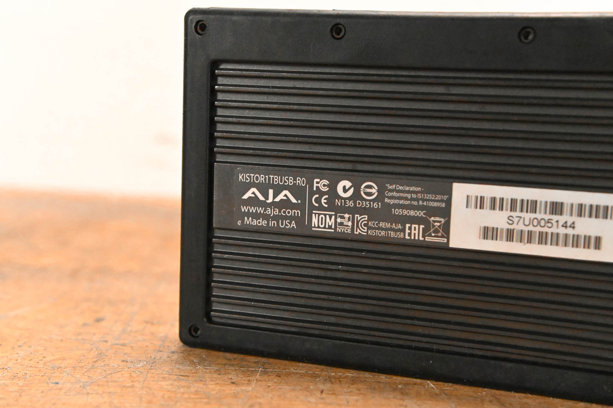 AJA KISTOR1TBUSB-R0 1TB KiStor Solid State Drive for Ki Pro