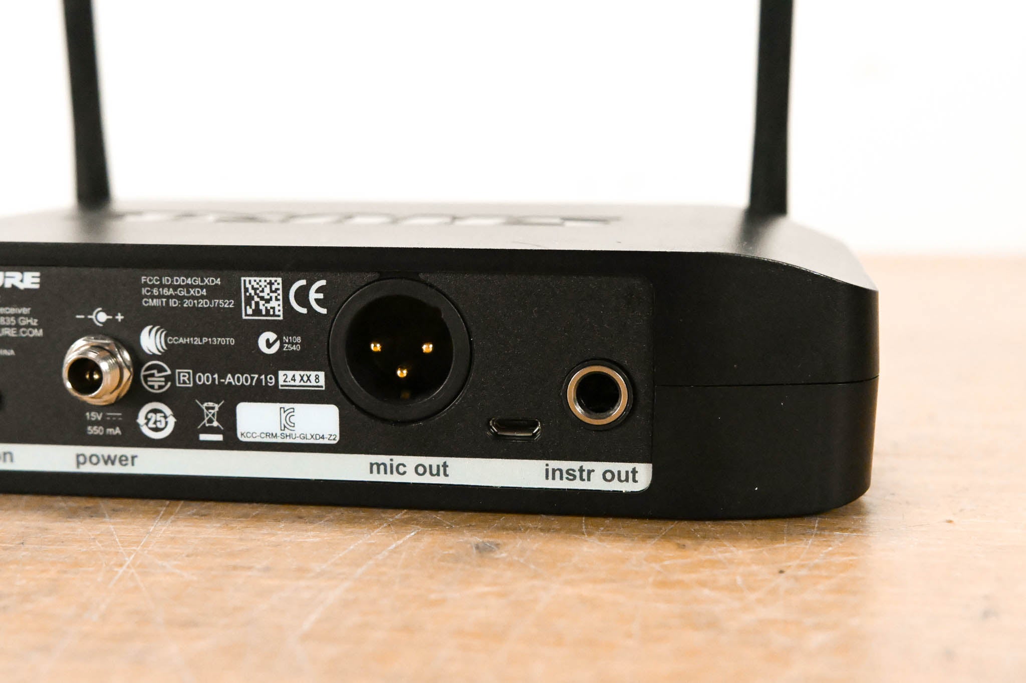 Shure GLXD14-Z2 Digital Wireless Guitar System (2.4 GHz) NO POWER SUPPLY
