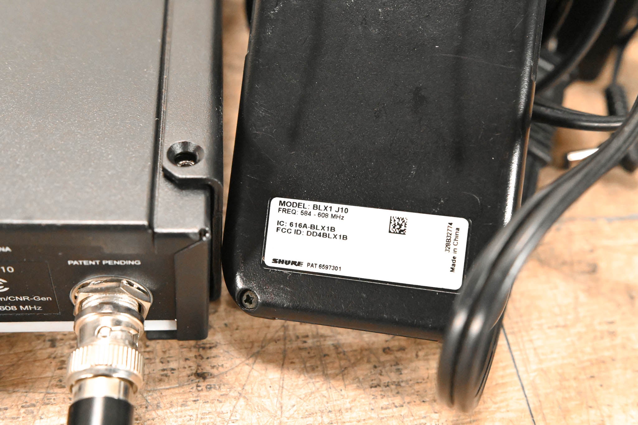 Shure BLX14R Bodypack Wireless System - J10 Band: 584-608 MHz