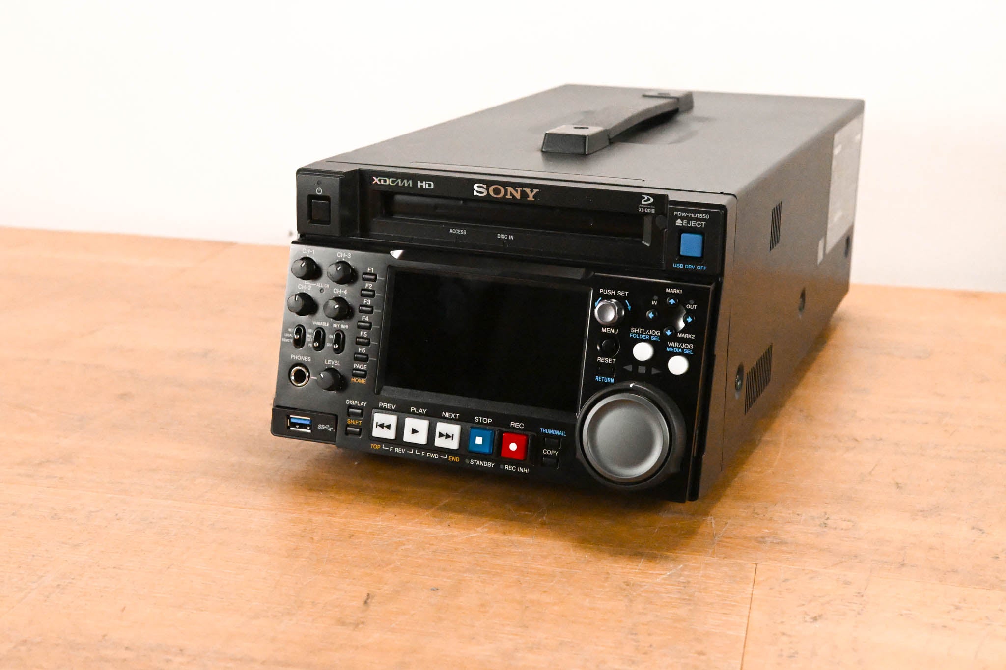 Sony PDW-HD1550 XDCAM HD422 Professional Disk Recorder/Player