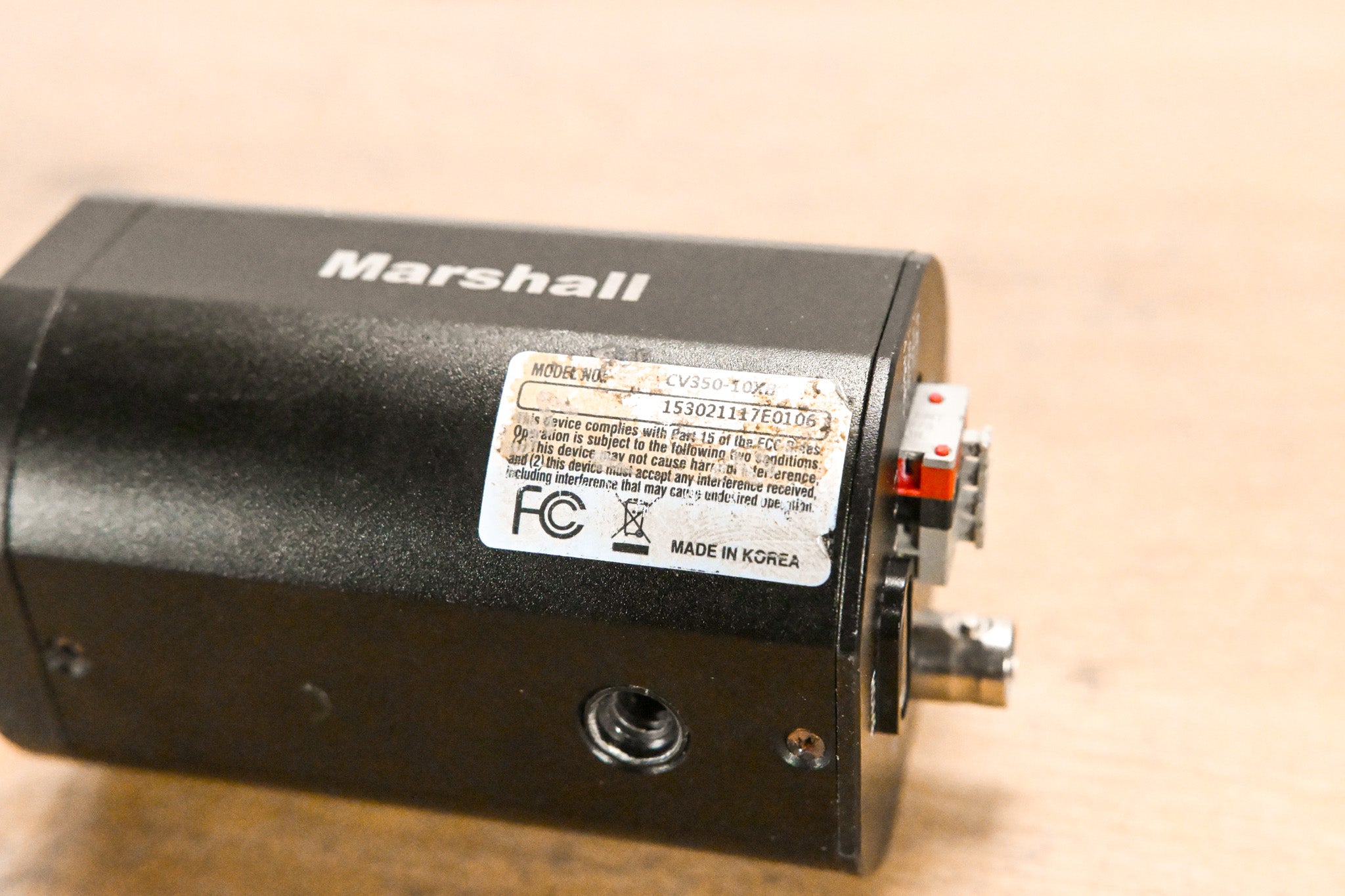 Marshall CV350-10XB 10x Full HD SDI/HDMI Zoom Camera (NO POWER SUPPLY)