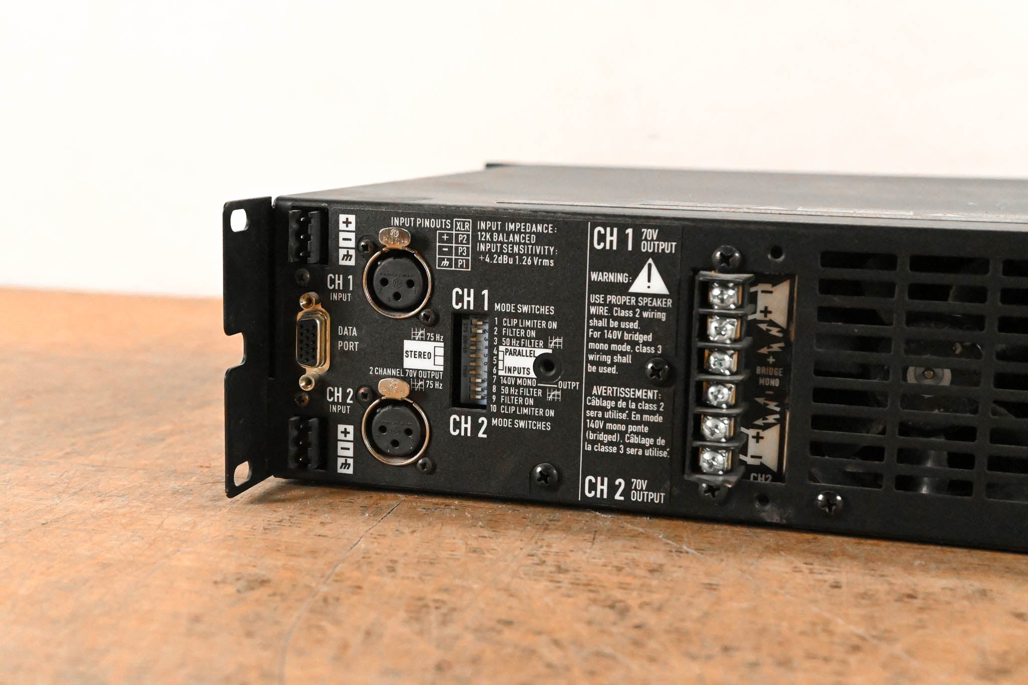 QSC CX602V 2-Channel 70V Power Amplifier