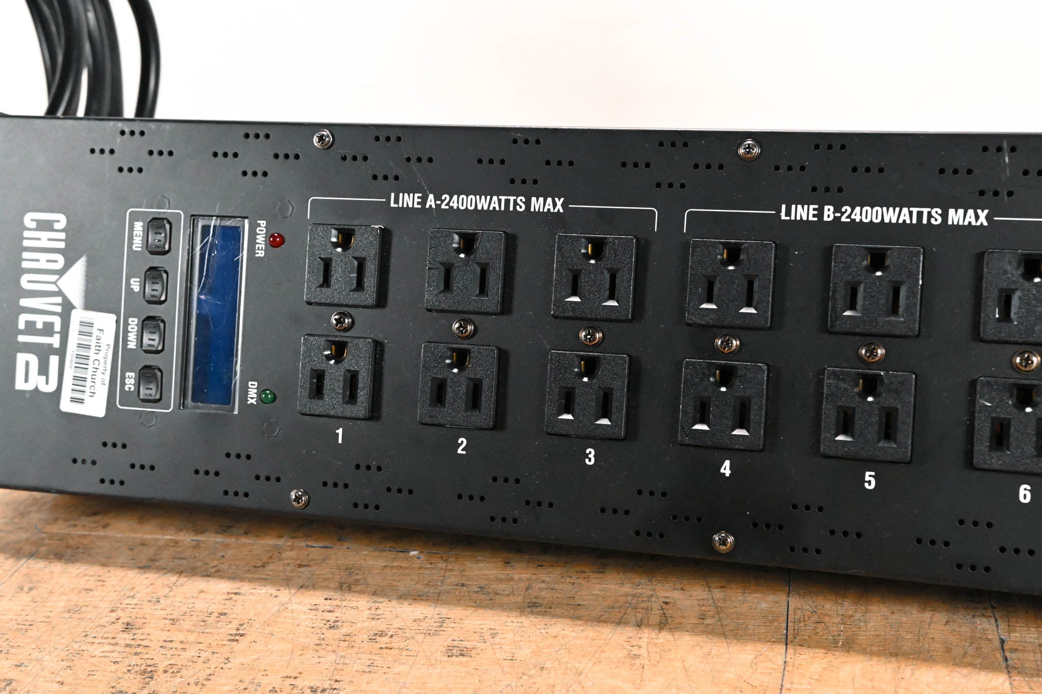 Chauvet DJ Pro-D6 6-Channel DMX-512 Dimmer/Switch Pack