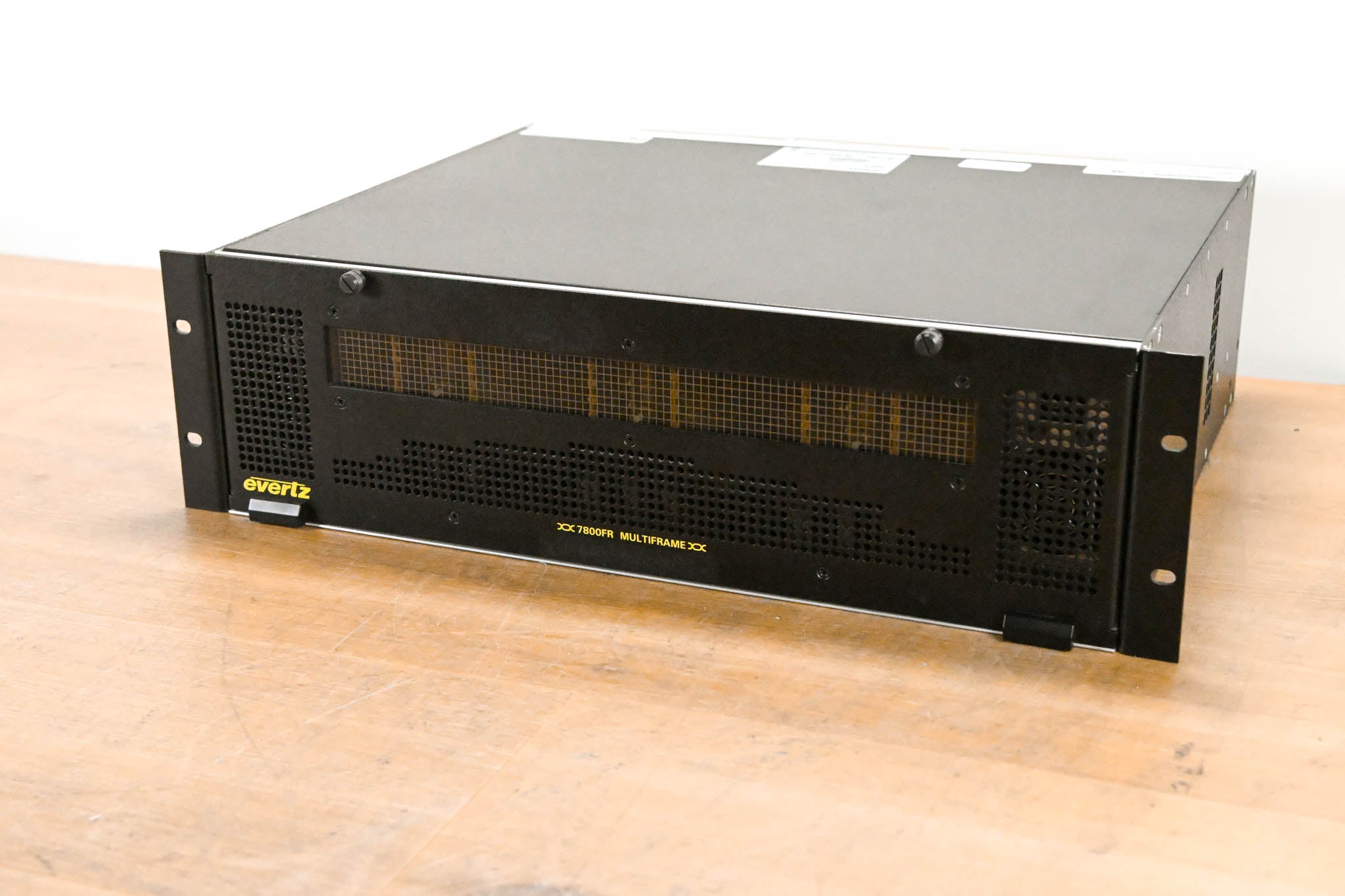 Evertz 7800FR 3RU Rackmount MultiFrame with Cards