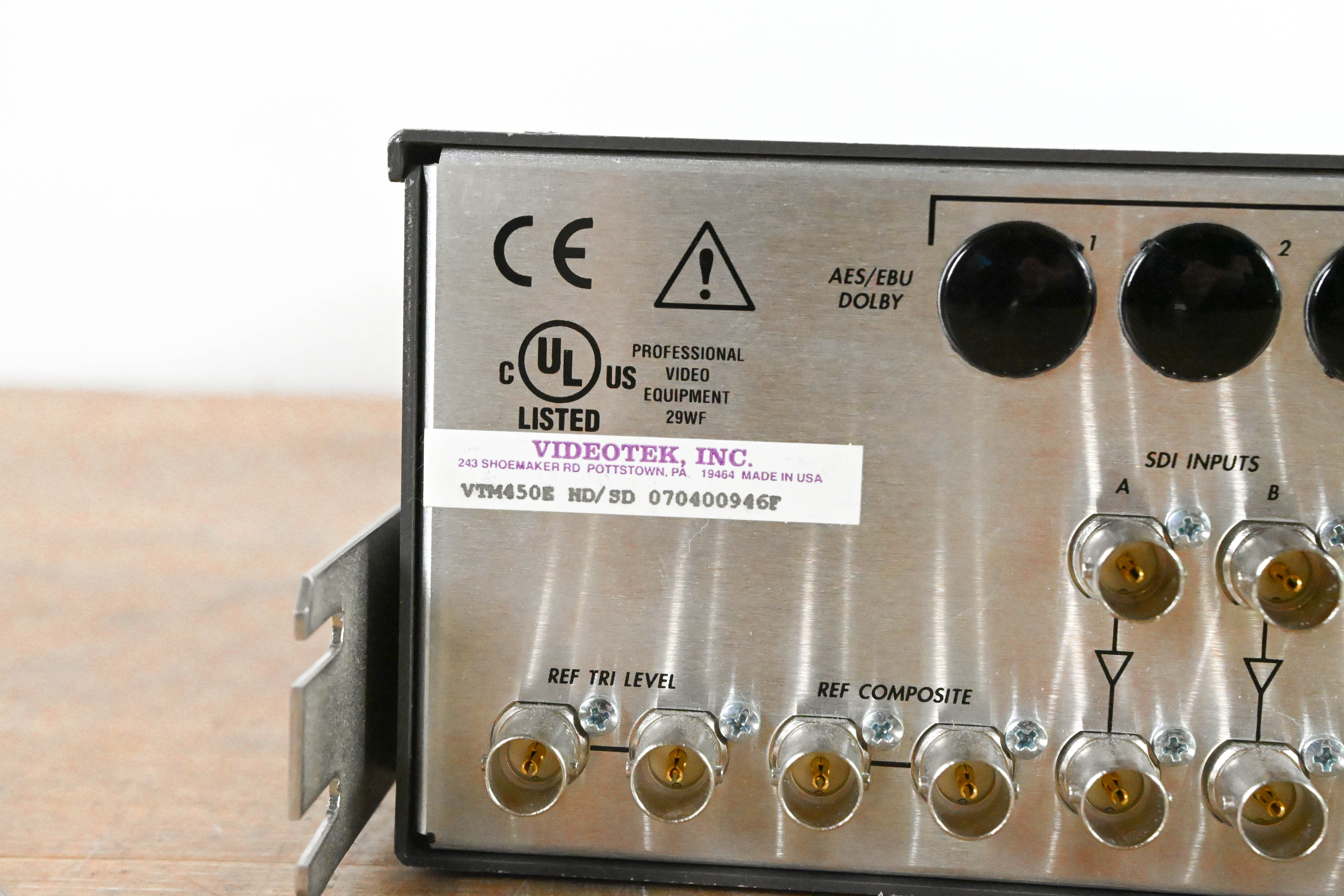 Videotek VTM-450E HD/SD Multi-Format Monitor