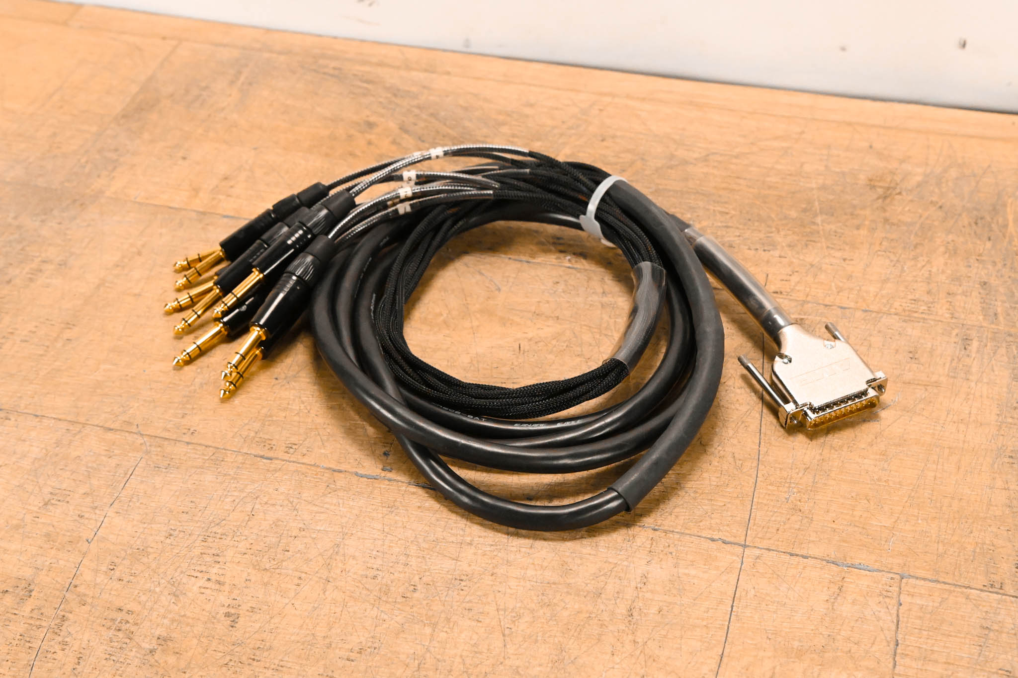 Whirlwind DBF1-S-010 10' Snake Cable with 8 TRSM to DB25-M