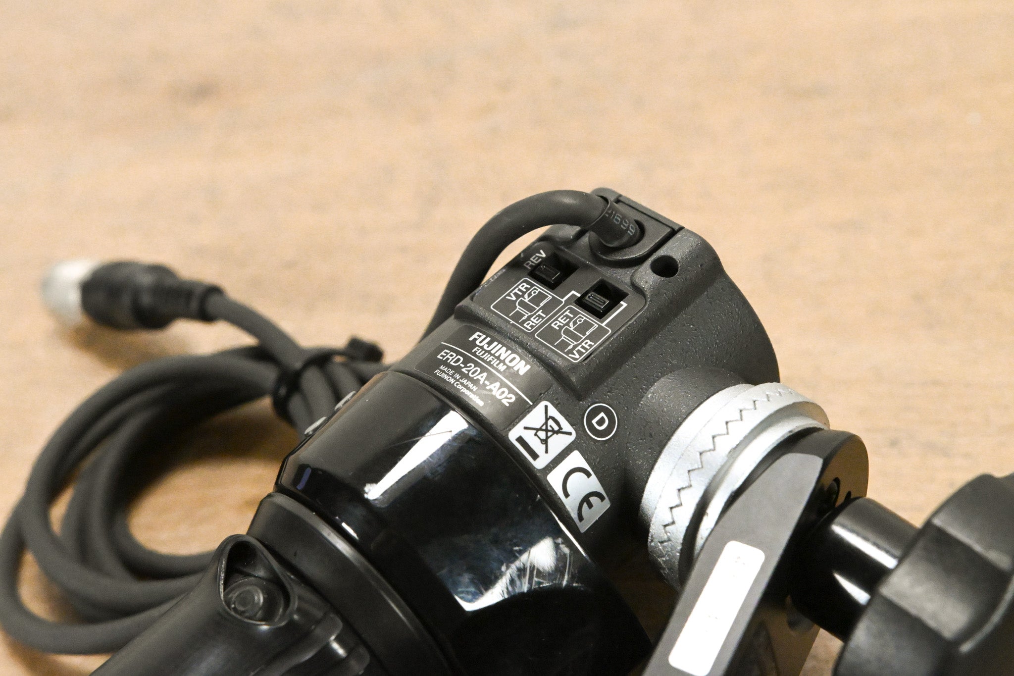 Fujinon ERD-20A-A02 Zoom Demand with MCA-7 Mounting Clamp