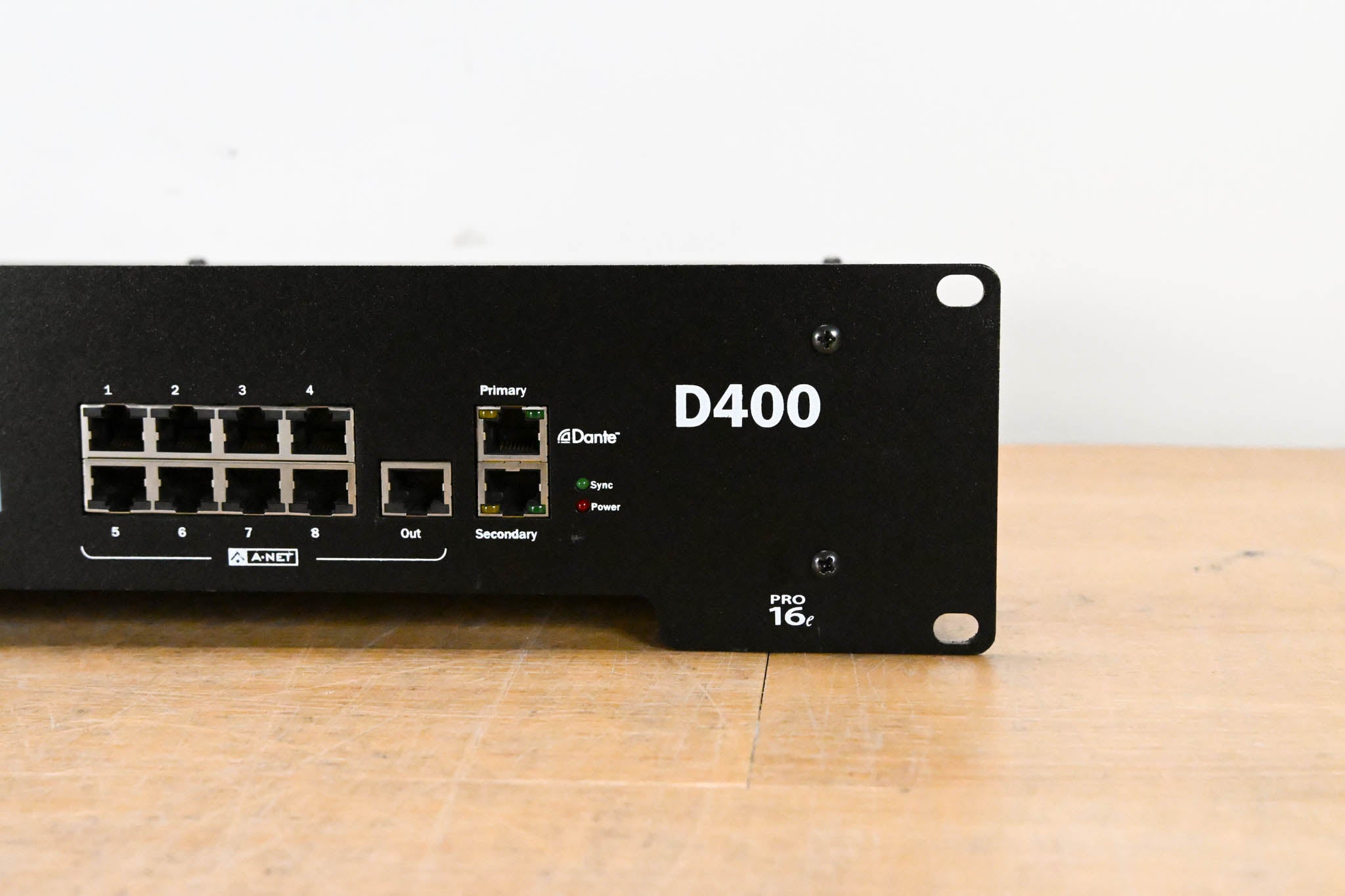 Aviom D400-Dante A-Net Distributor with Dante Connectivity