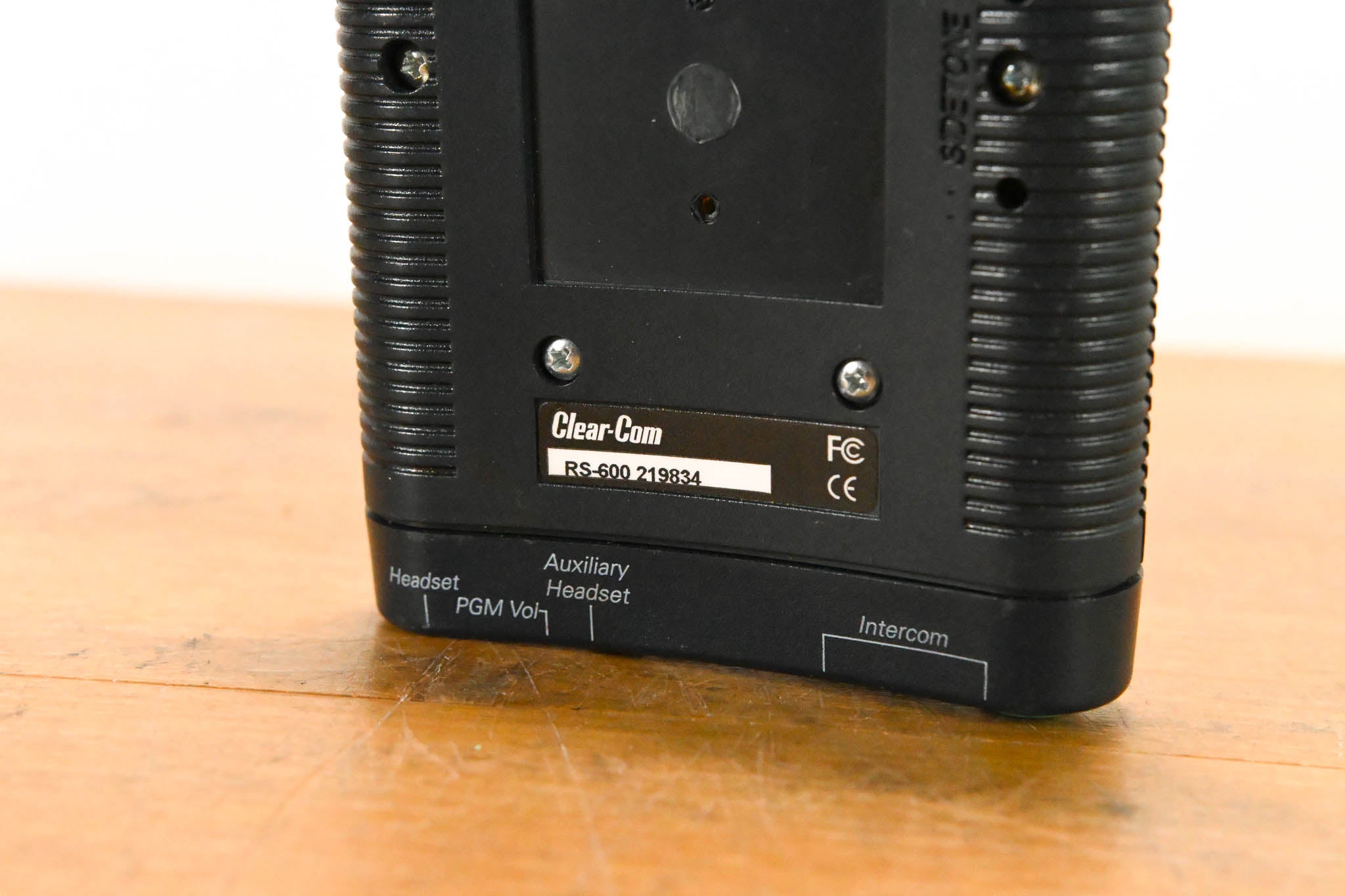 Clear-Com RS-602 Two-Channel Intercom Belt Pack