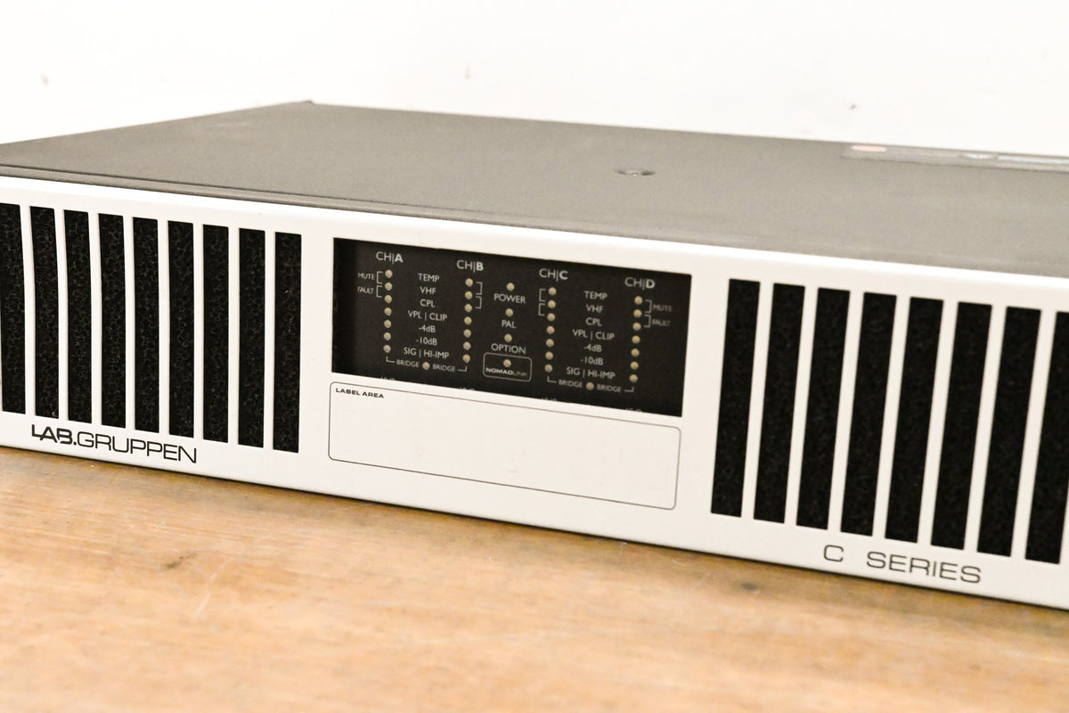 Lab Gruppen C 16:4 1600W Four-Channel Power Amplifier