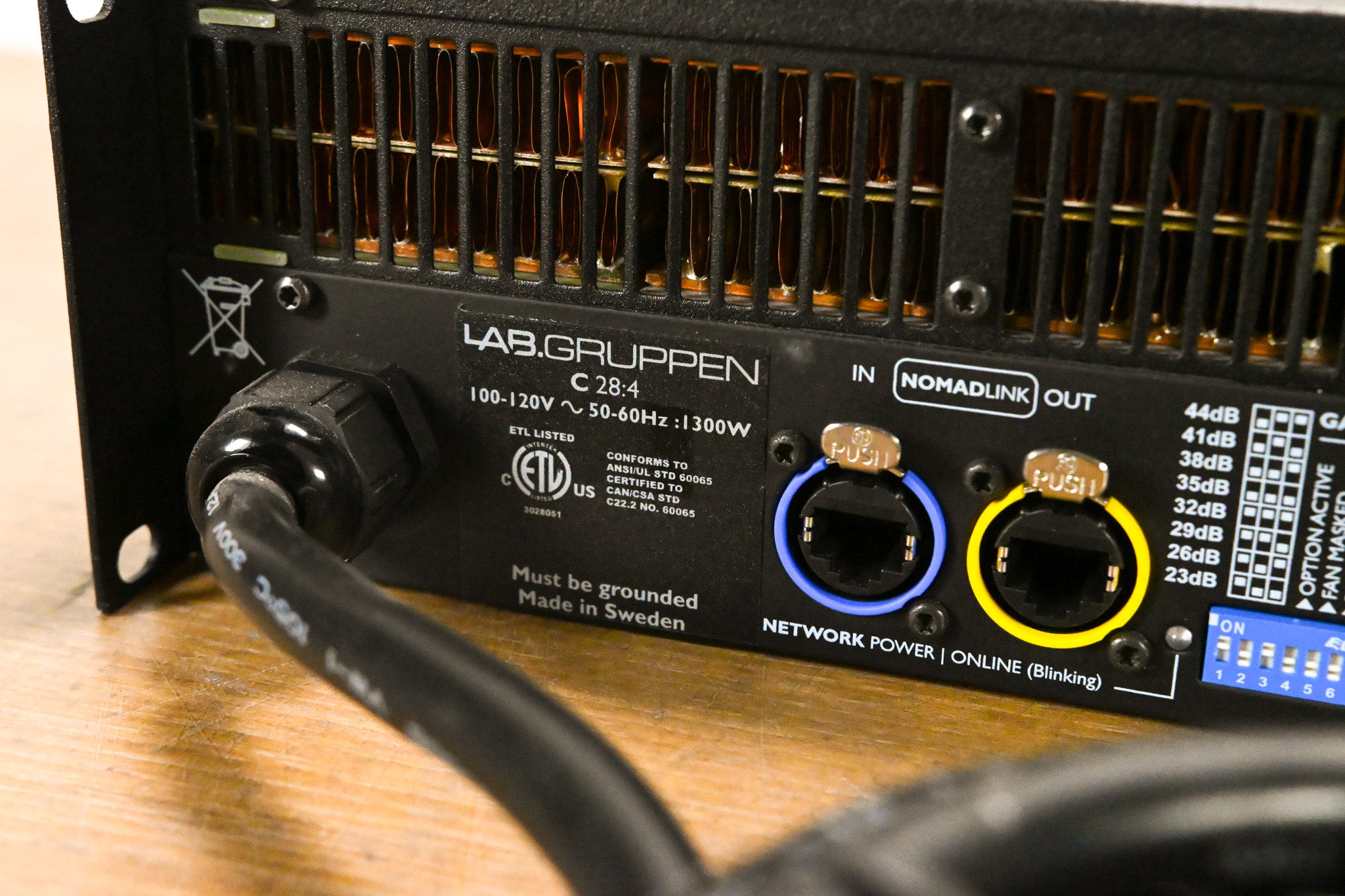 Lab Gruppen C 28:4 2800W 4-Channel Power Amplifier