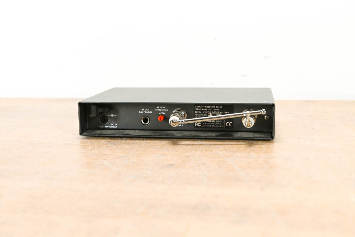 Sennheiser ew 100 Bodypack Wireless System 740-772 MHz NO POWER SUPPLY