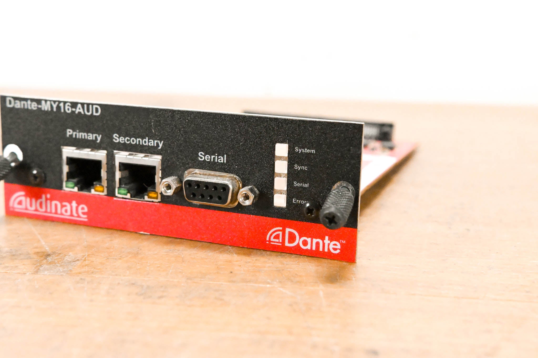 Audinate Dante-MY16-AUD 16-Channel Dante Network I/O Card