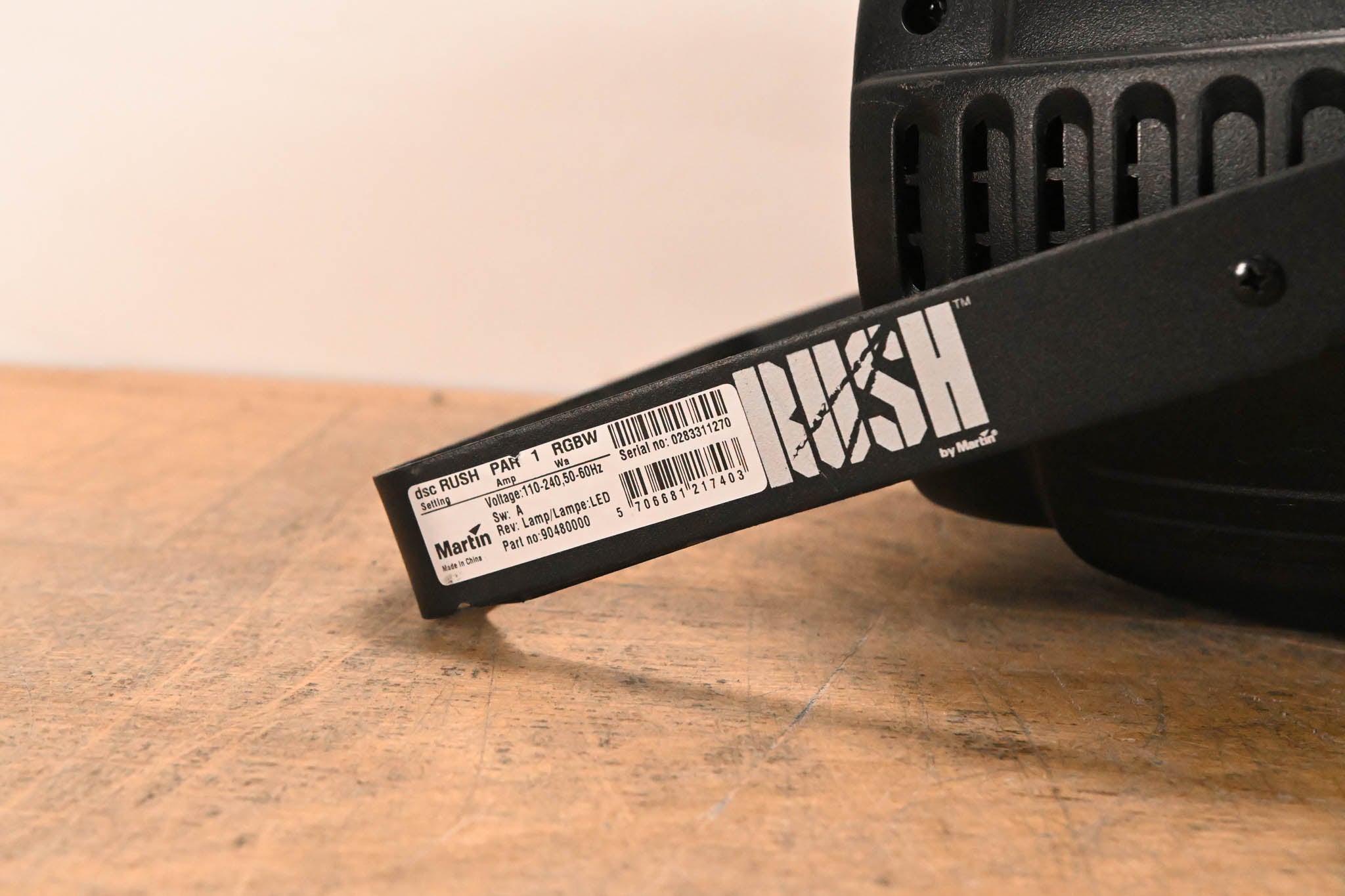 Martin Lighting RUSH PAR 1 RGBW LED PAR Can