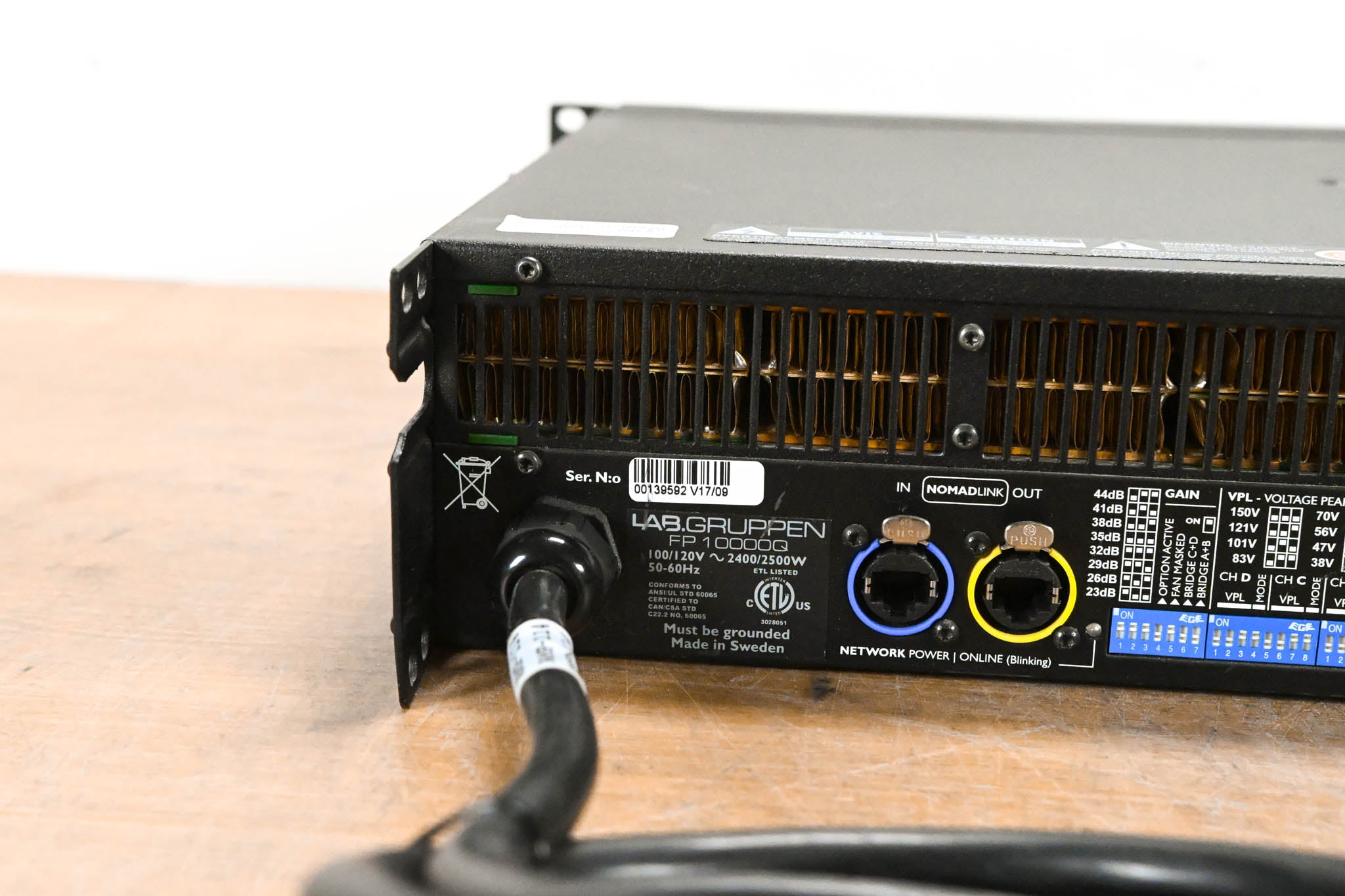 Lab Gruppen FP10000Q 4-Channel Power Amplifier