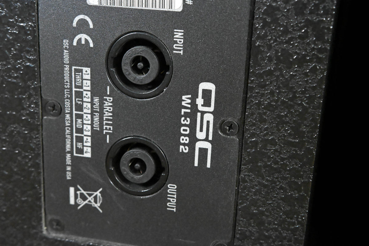 QSC WL3082 WideLine-8 3-Way Line Array Loudspeaker (PAIR)