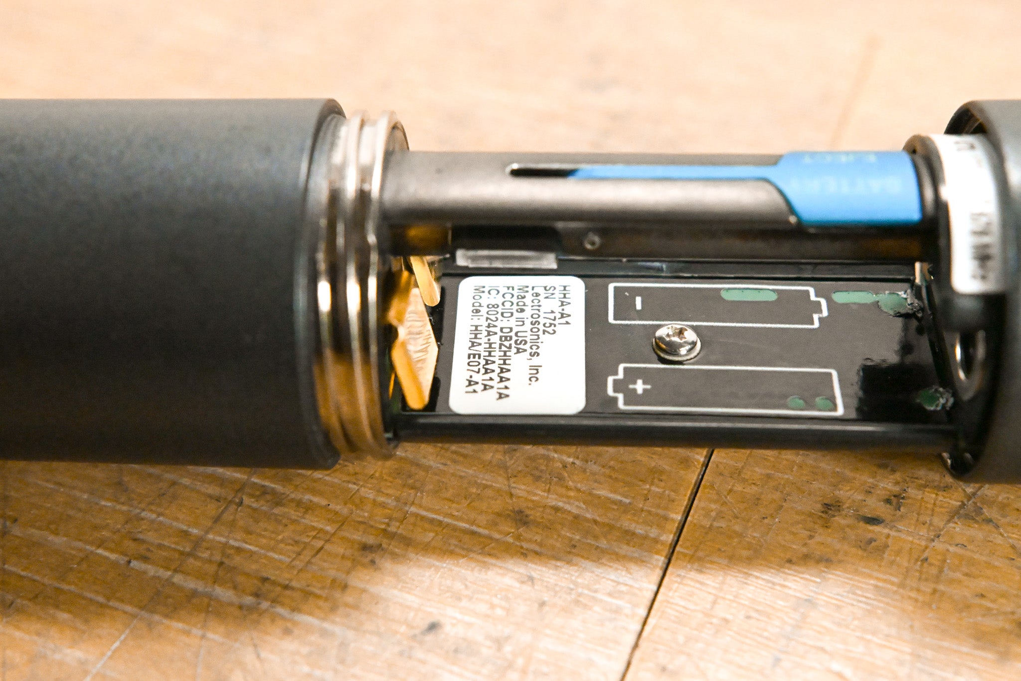 Lectrosonics HHA-A1 Handheld Wireless Transmitter, No Capsule - A1 Band