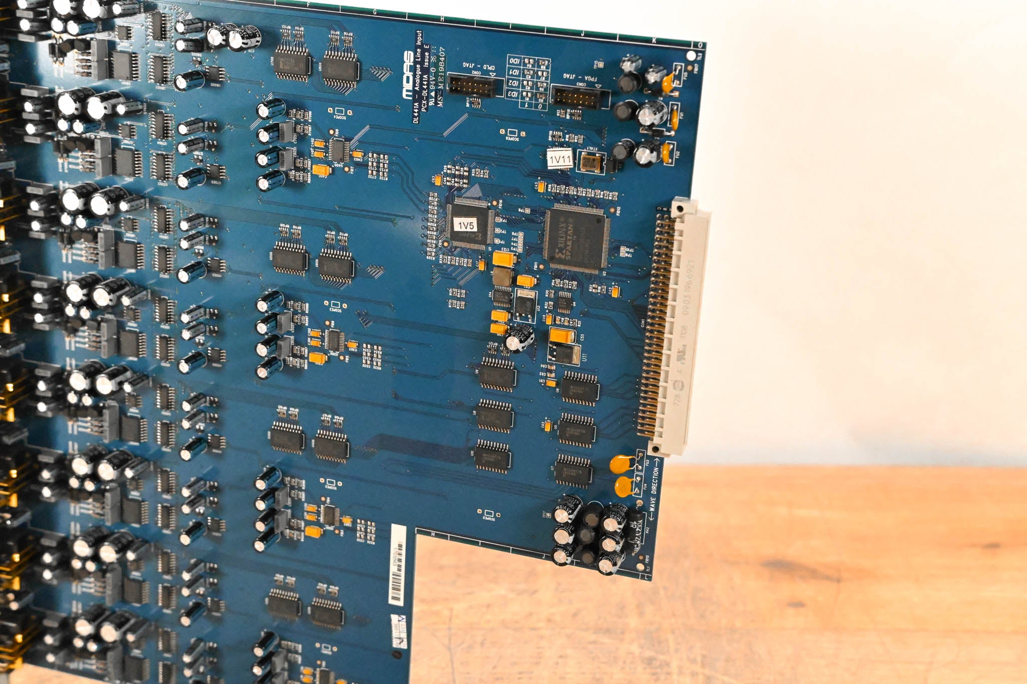 Midas DL441 8 Analog Mic/Line Input Card with Midas Microphone Preamps