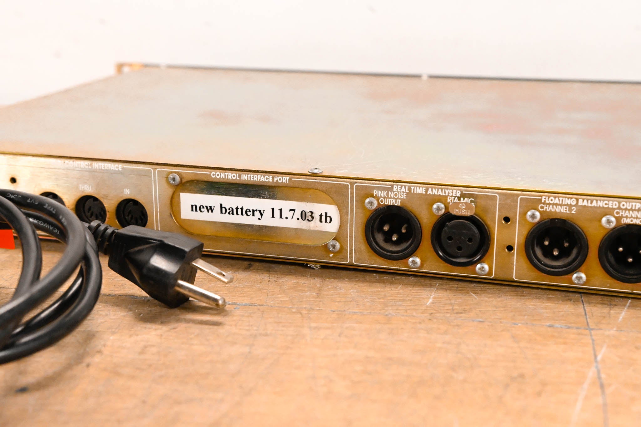 BSS FCS-920 Varicurve Dual Equaliser Analyser Slave Module