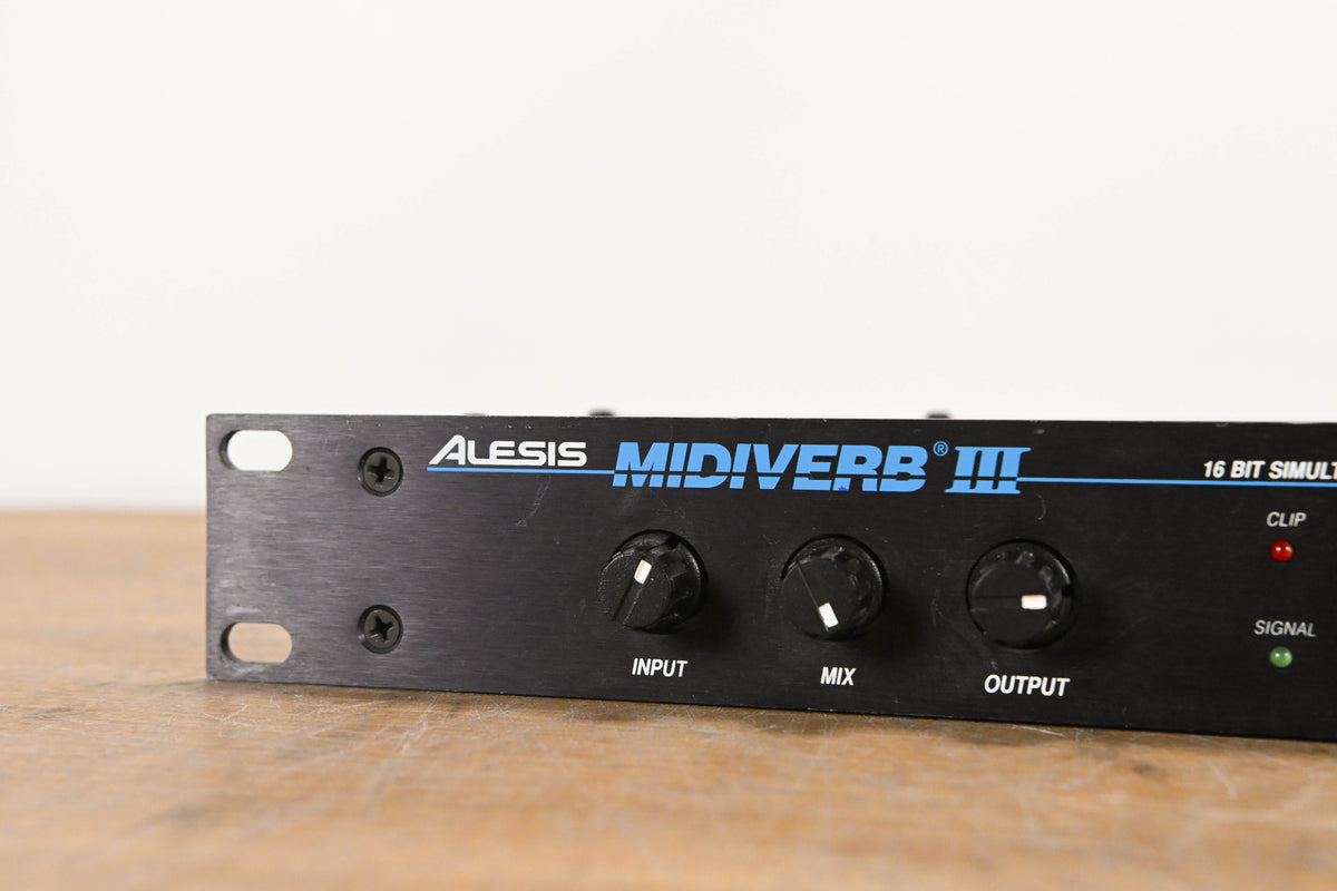 Alesis Midiverb III Digital Effects Processor (NO POWER SUPPLY)