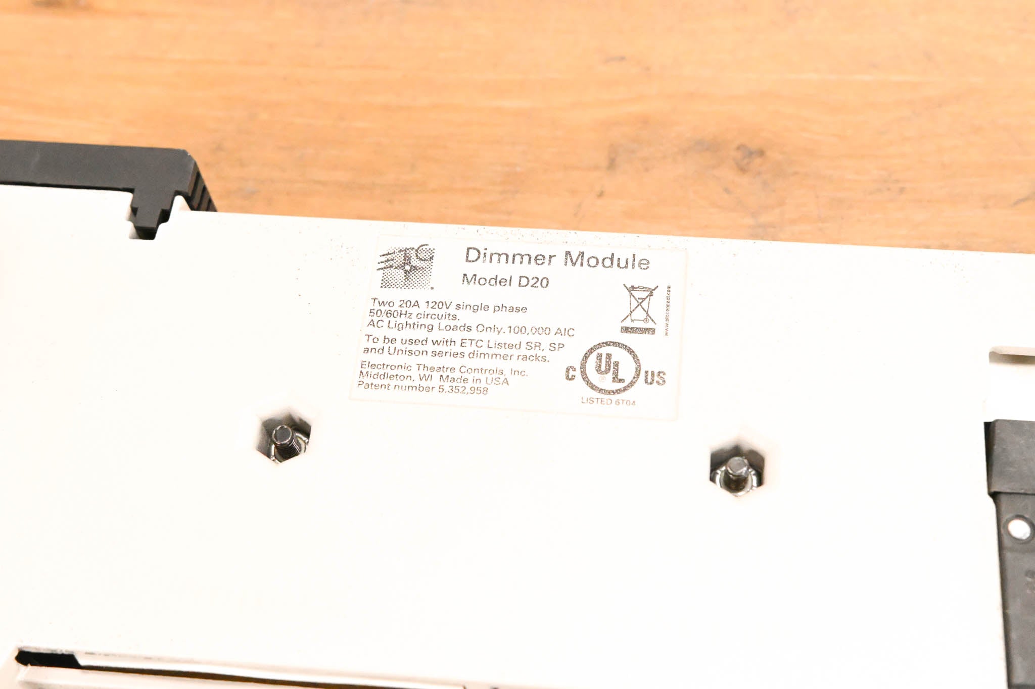 ETC D20 Dual 20A Dimmer Module (PAIR)