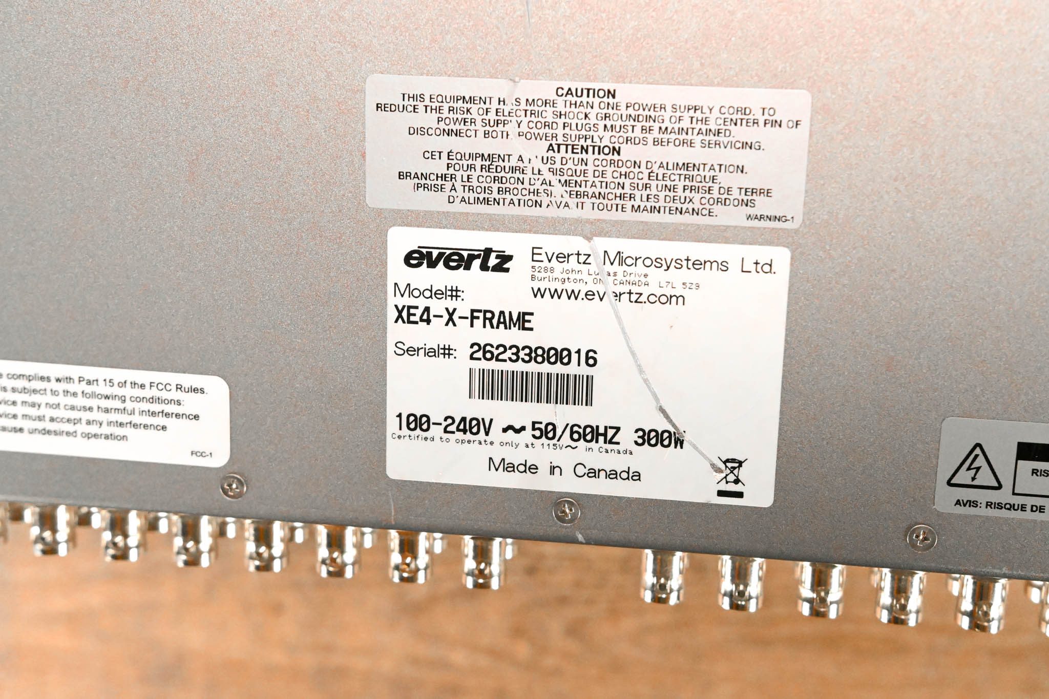 Evertz XE4-64x64 Xenon Multi–Format Router