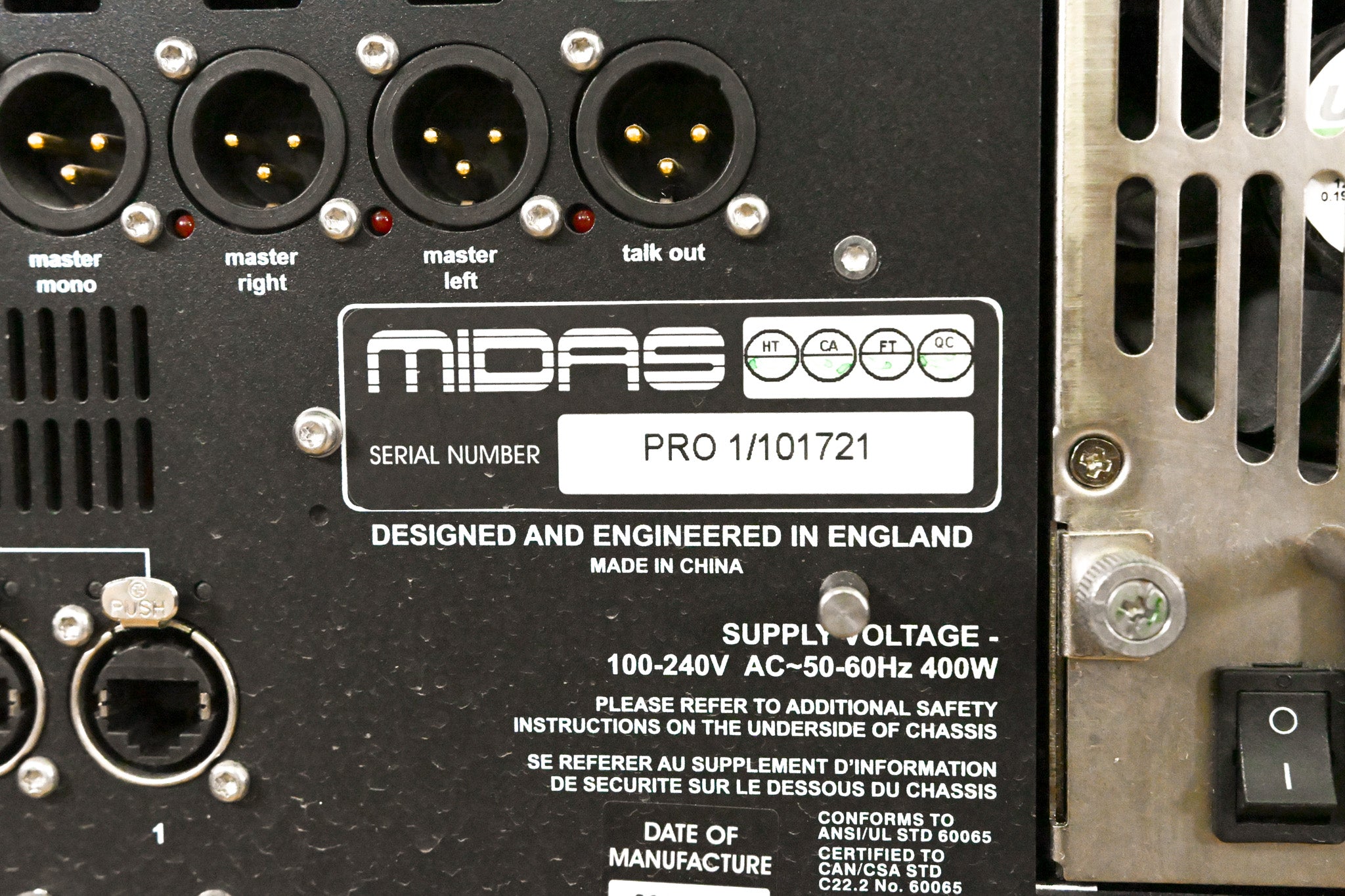 Midas PRO1 48-Channel Digital Audio Mixing Console