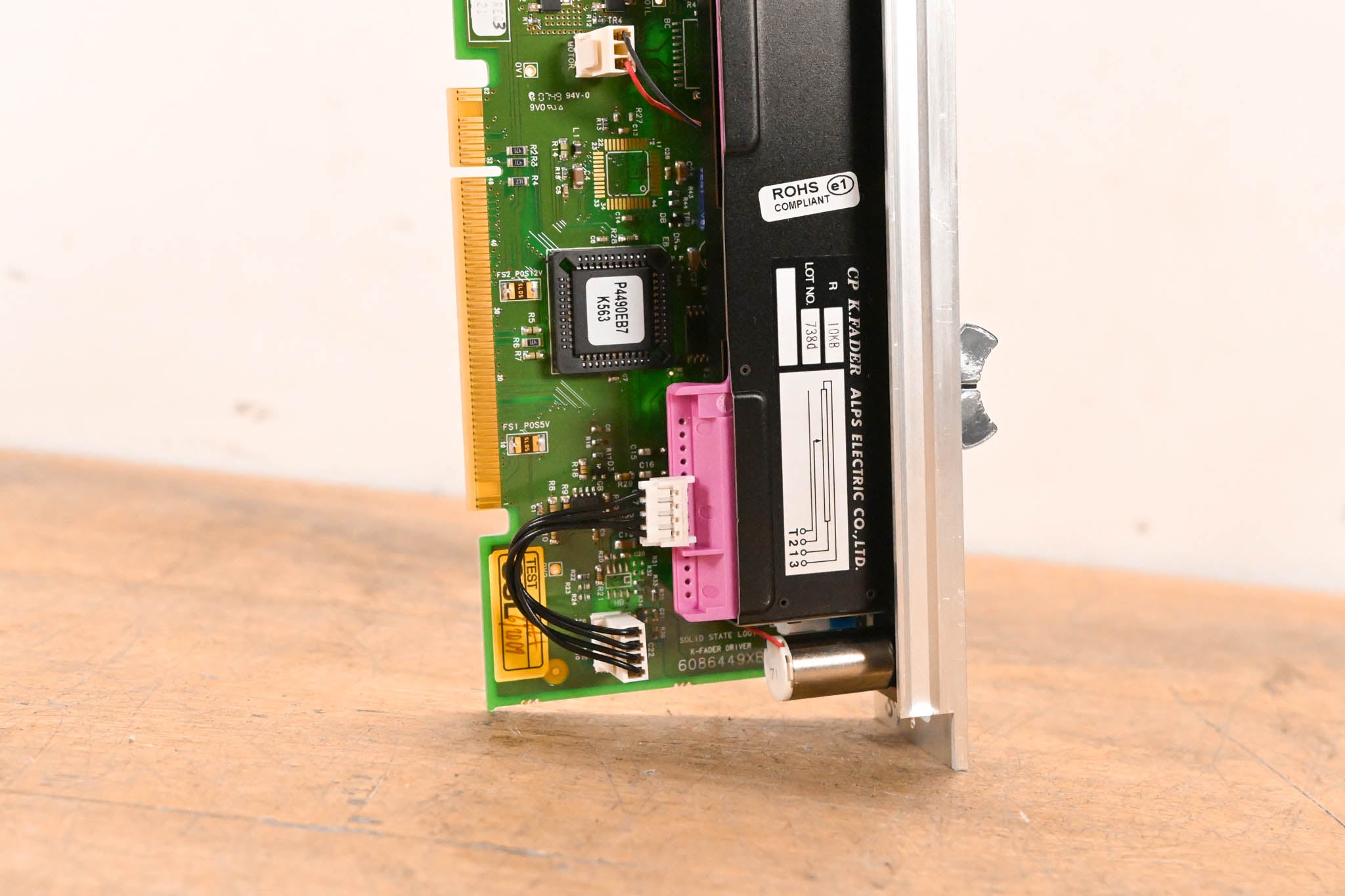 Solid State Logic C300 HD Motorized Fader Module – ALPS K-Fader Assembly