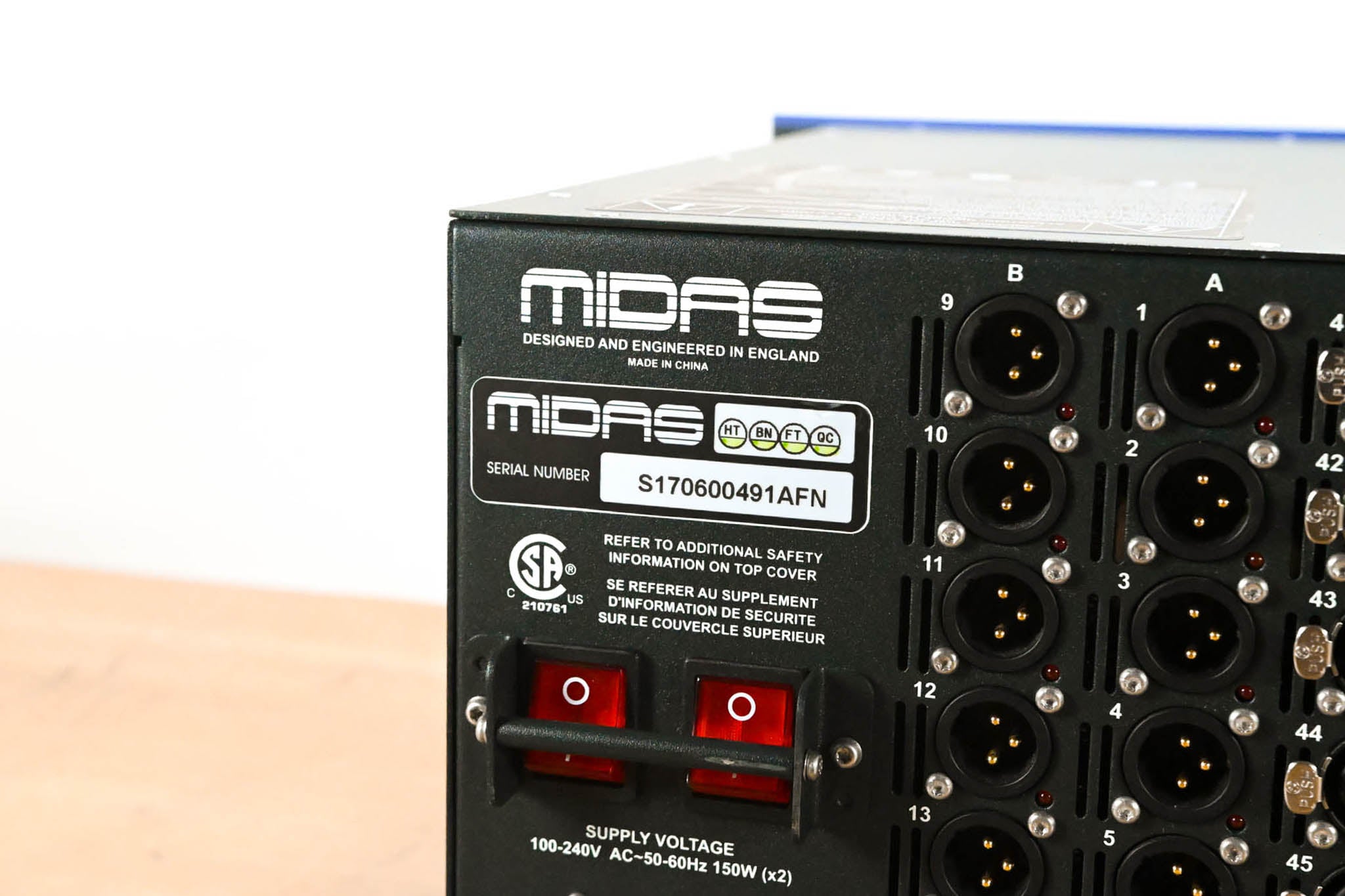 Midas DL251 PRO Series 48-input / 16-output Stage Box