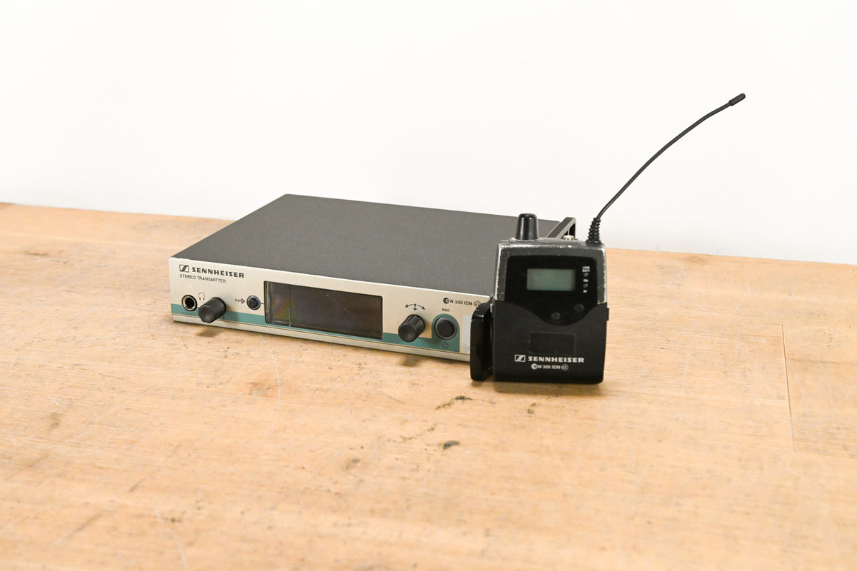Sennheiser ew 300 IEM G3 Wireless IEM System - A Range NO POWER SUPPLY