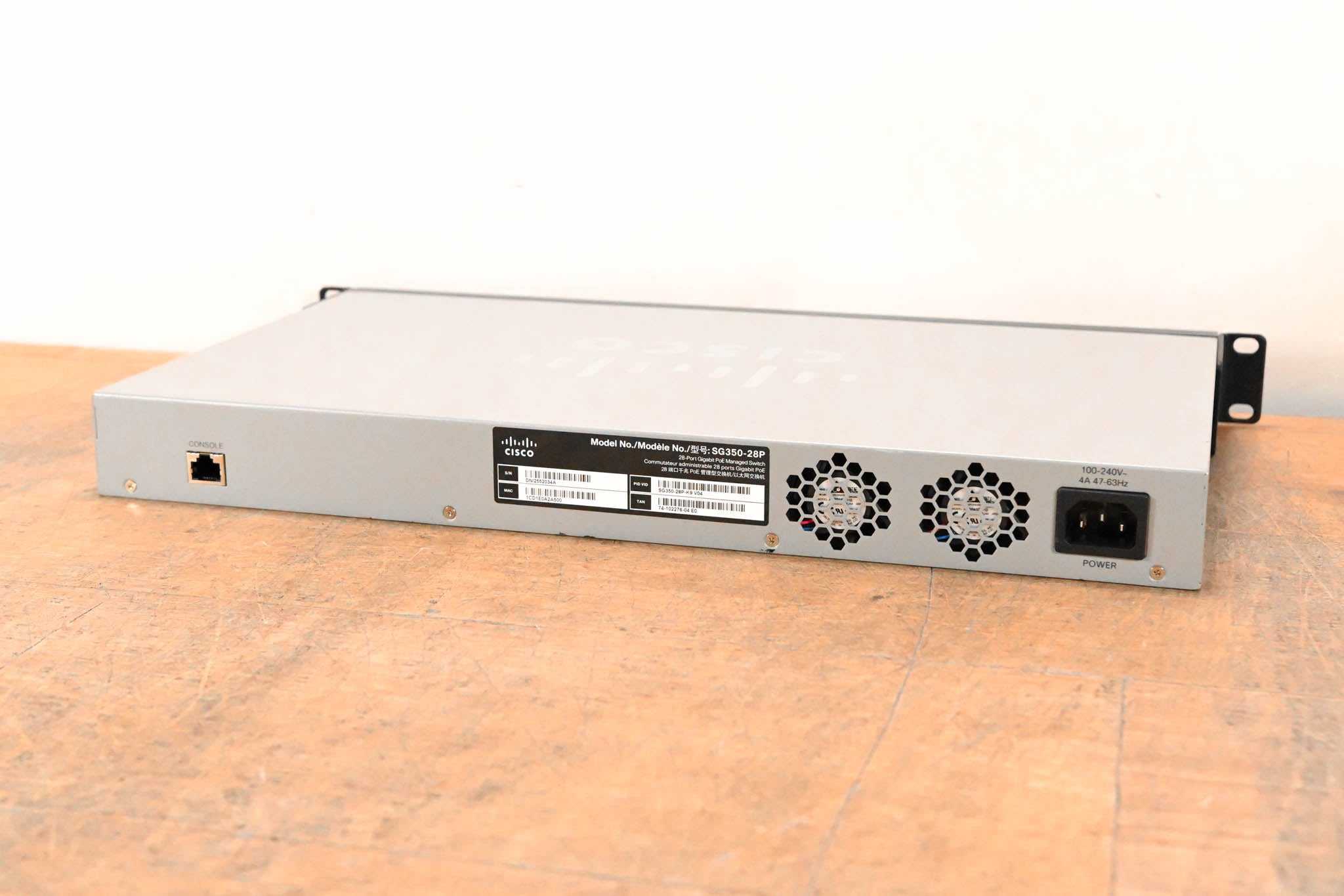 Cisco SG350-28P 28-Port Gigabit PoE Managed Switch