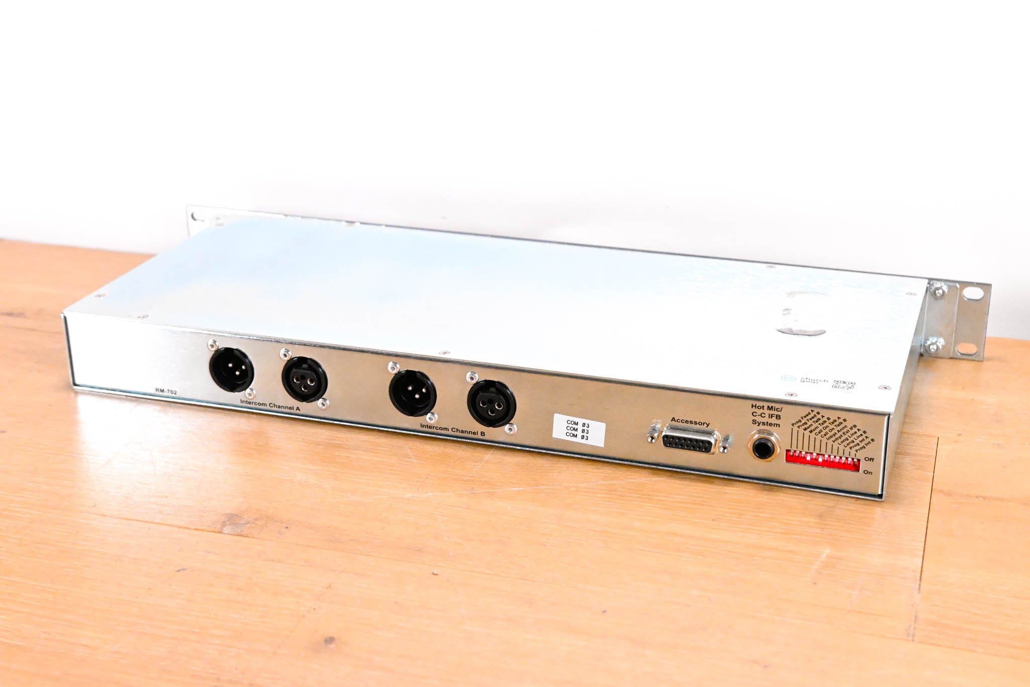 Clear-Com RM-702 1RU 2-Channel Remote Station