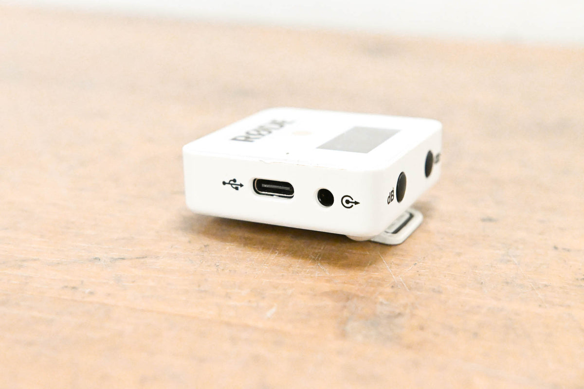 RØDE Wireless GO Single Microphone System - White (NO POWER SUPPLY)