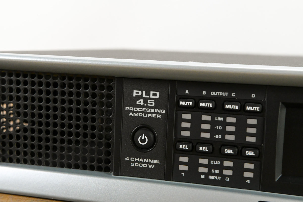 QSC PLD4.5 Four-Channel Power Amplifier with DSP