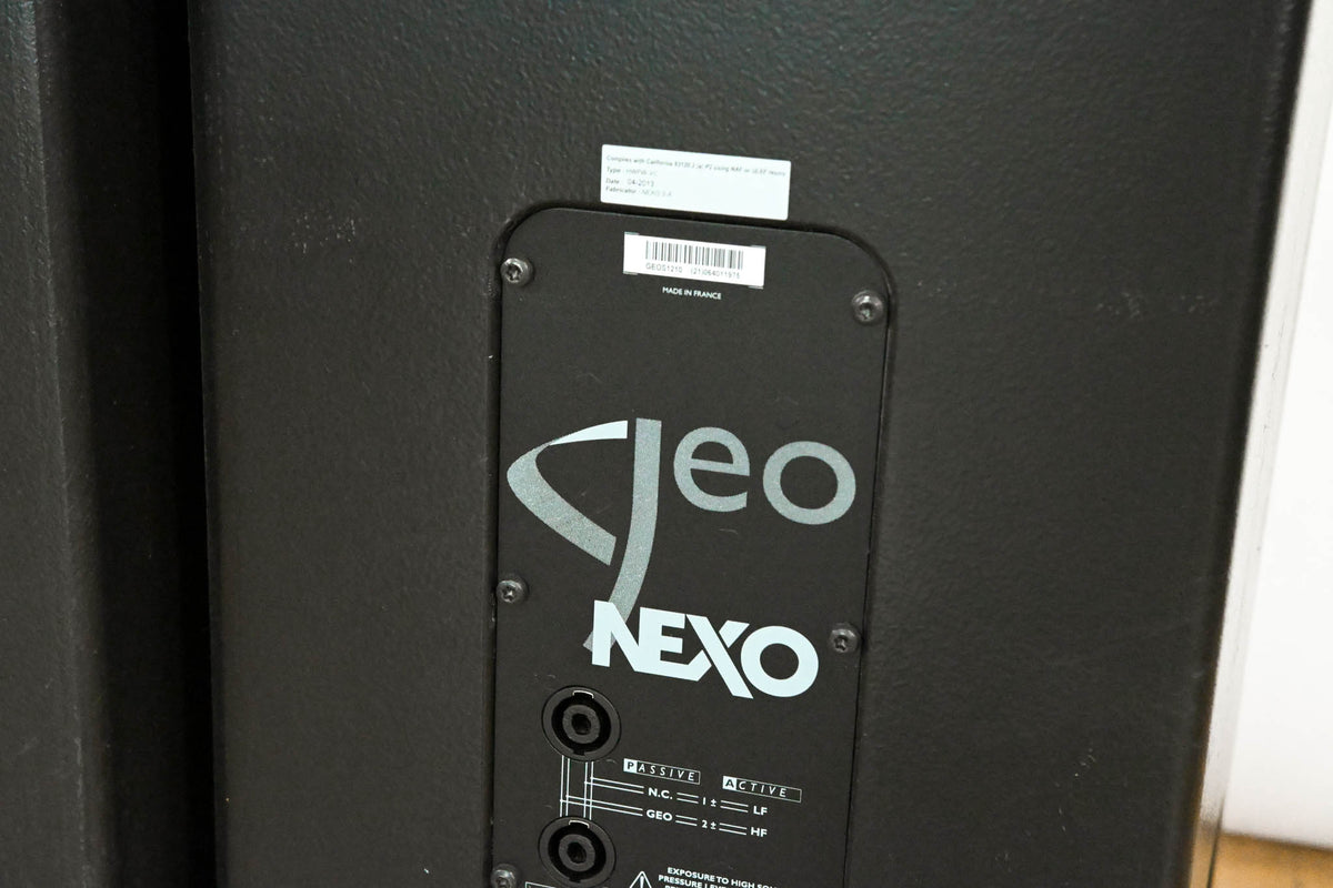 NEXO GEO S1210 2-Way Passive Loudspeaker (PAIR)