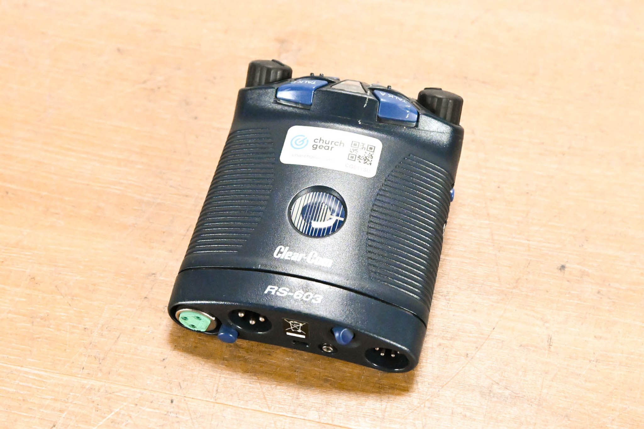 Clear-Com RS-603 Two-Channel Intercom Beltpack