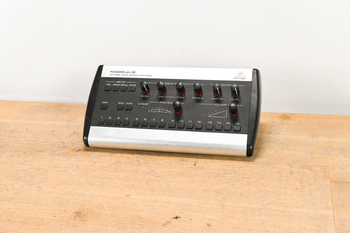 Behringer Powerplay P16-M 16-Channel Digital Personal Mixer