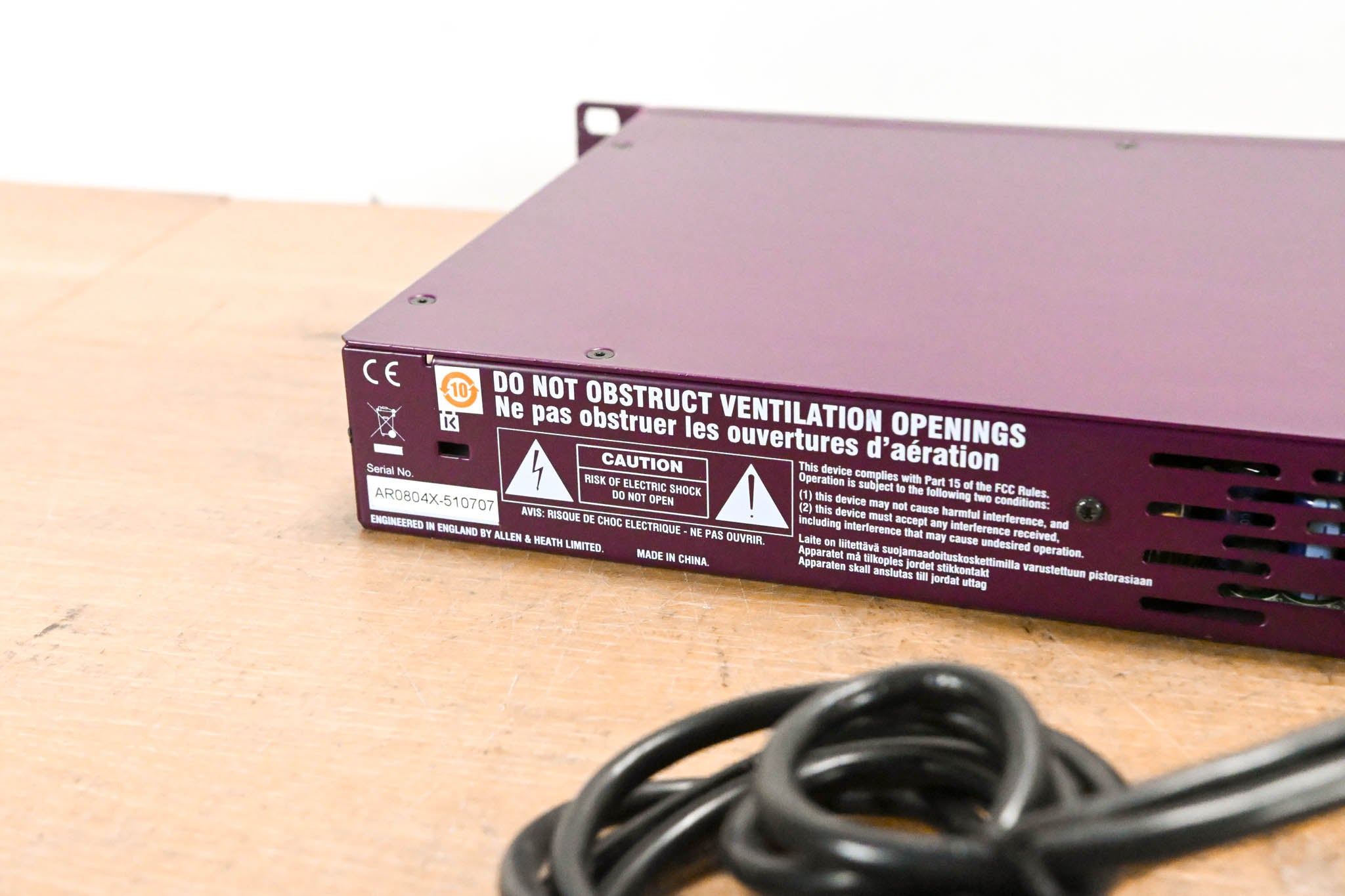 Allen & Heath GLD-AR84 8x4 I/O Expander AudioRack