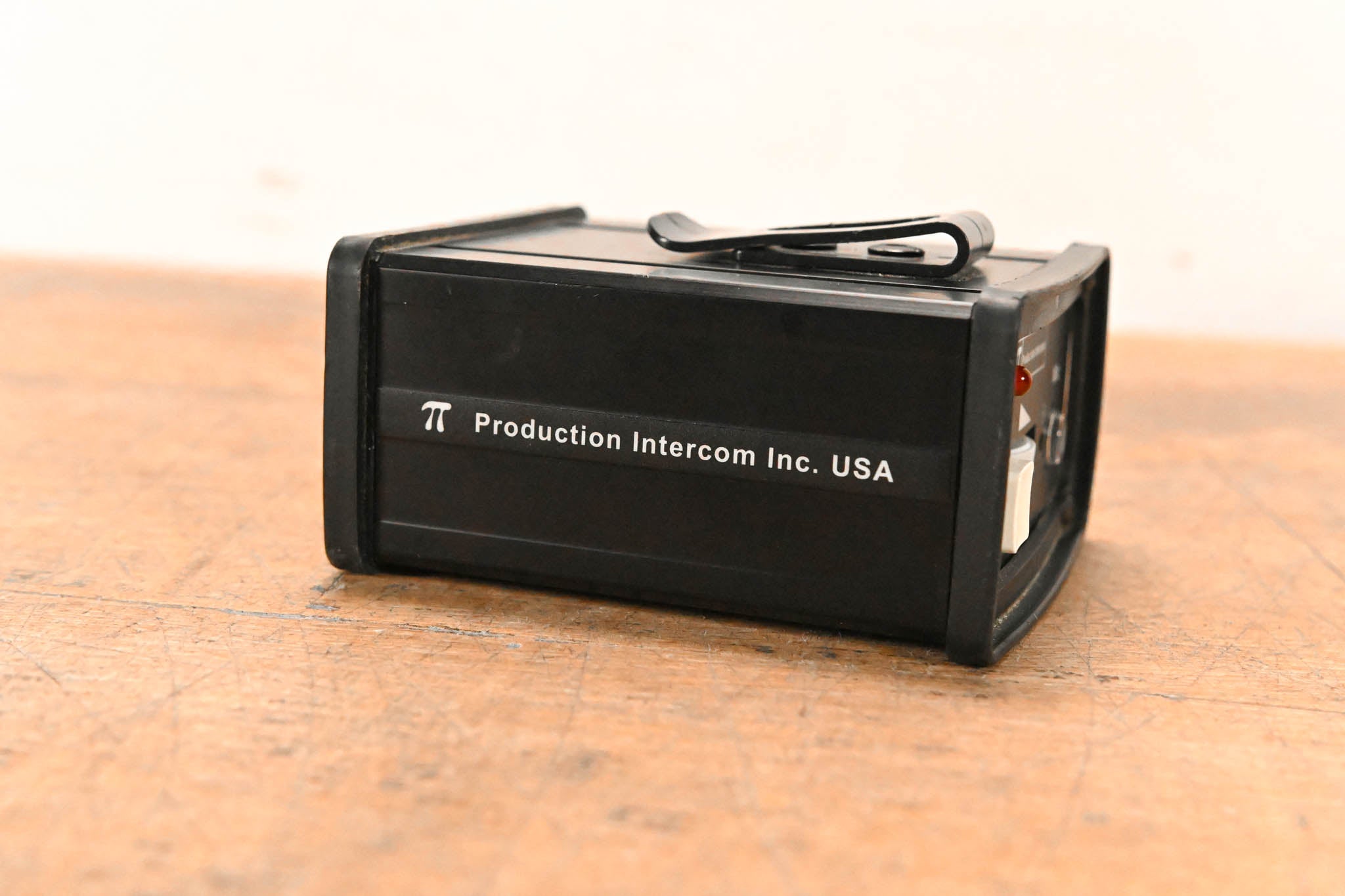 Production Intercom BP-1 Single-Circuit Headset Station Belt Pack