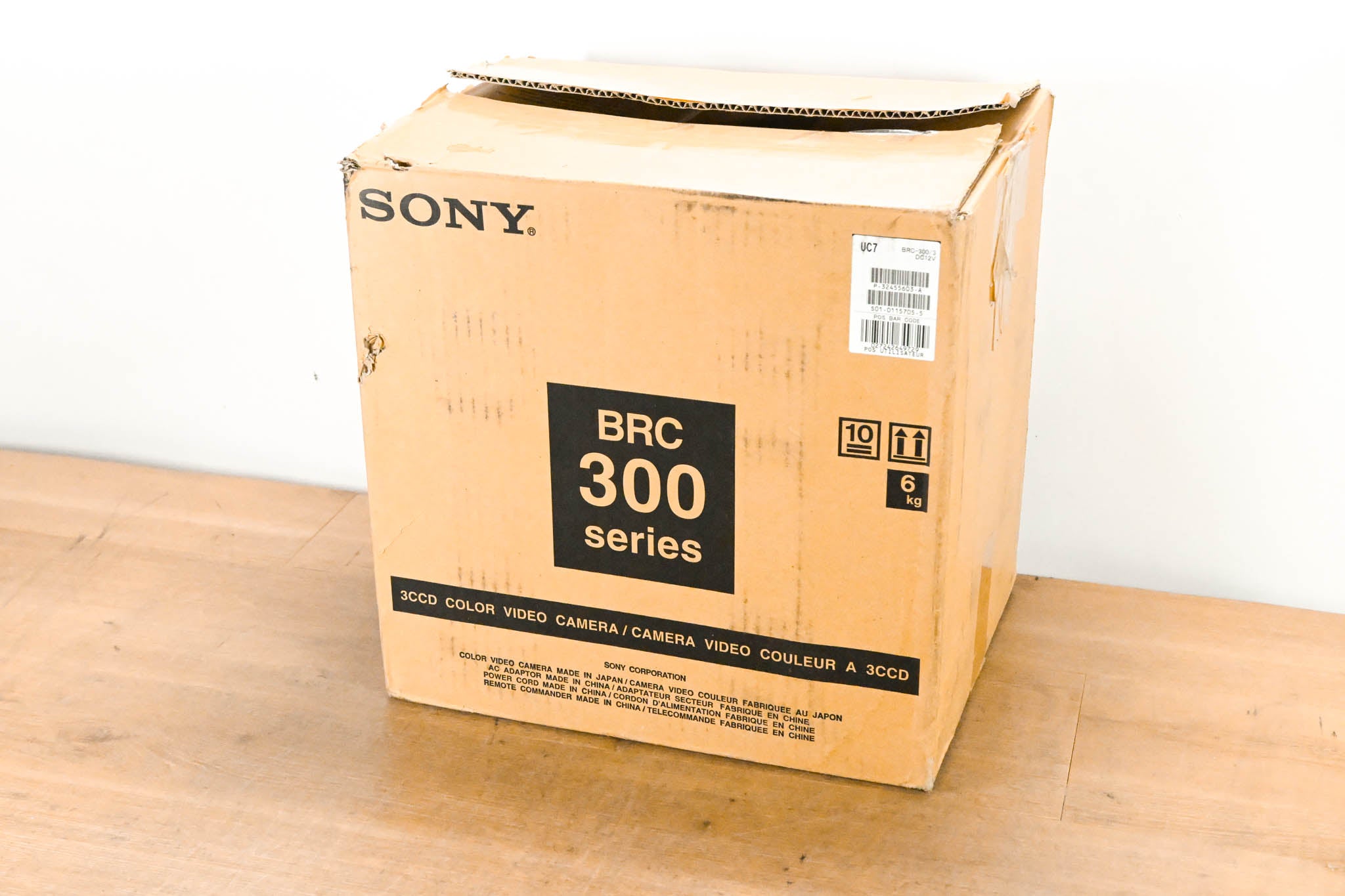 Sony BRC-300 1/4" 3-CCD PTZ Color Video Camera