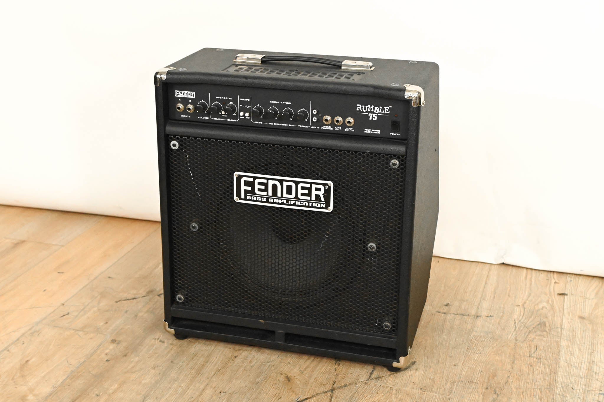 Fender Rumble 75 75W 1x12" Bass Combo Amplifier