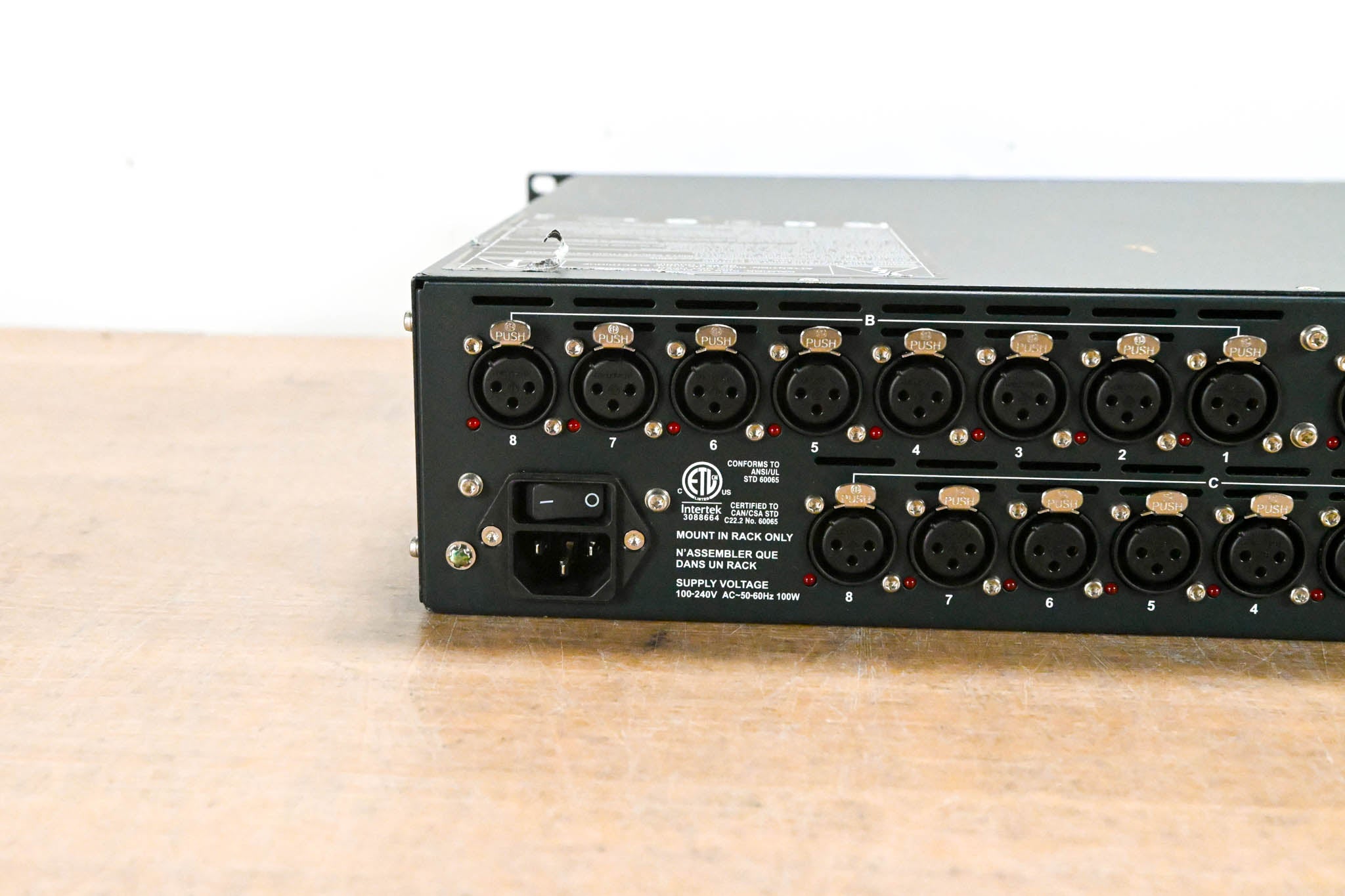 Midas DL151 24-Input Stage Box with 24 Midas Microphone Preamplifiers