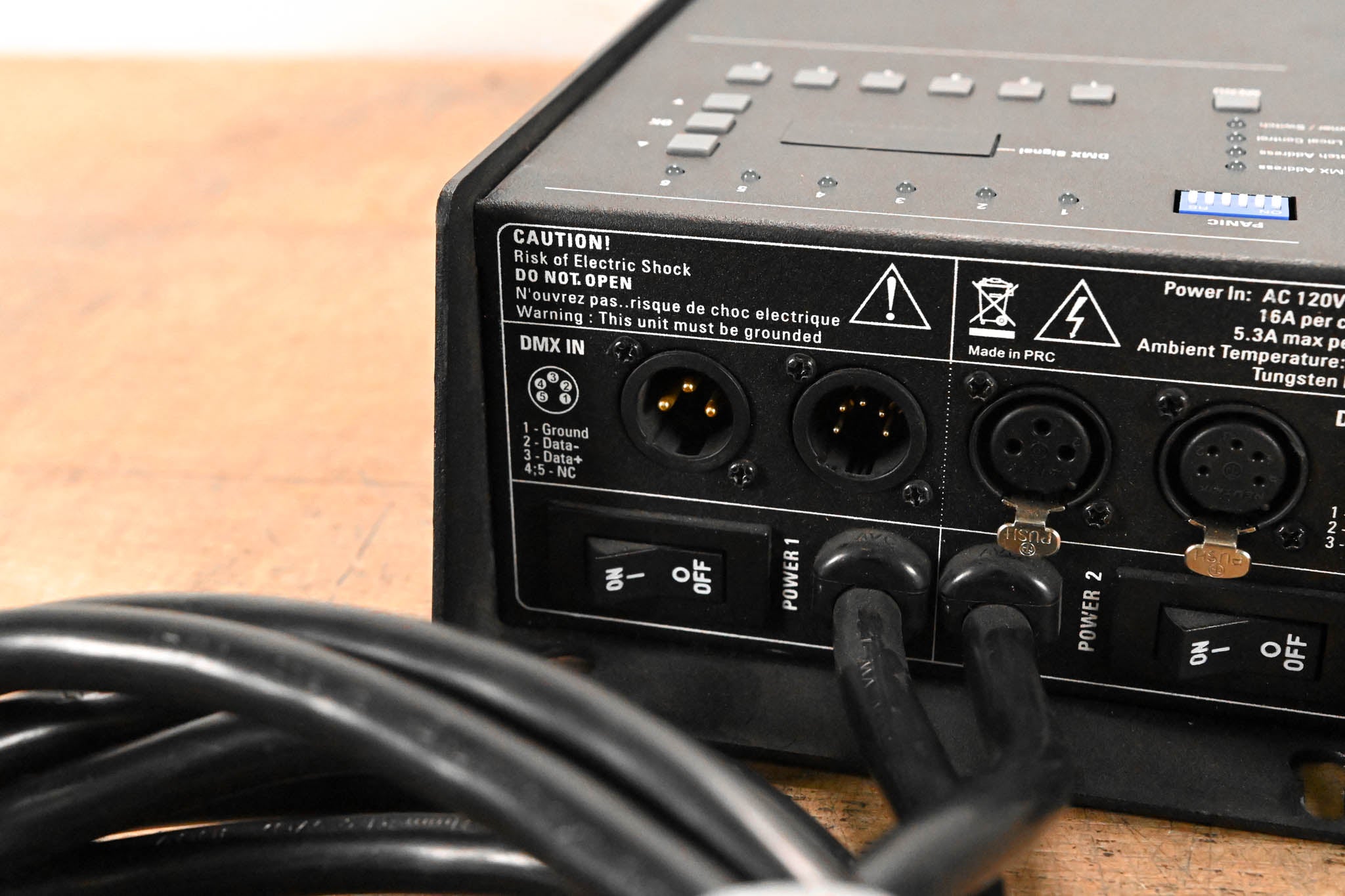 Elation DP-640B Hybrid 6-Channel DMX Dimmer/Switch Pack