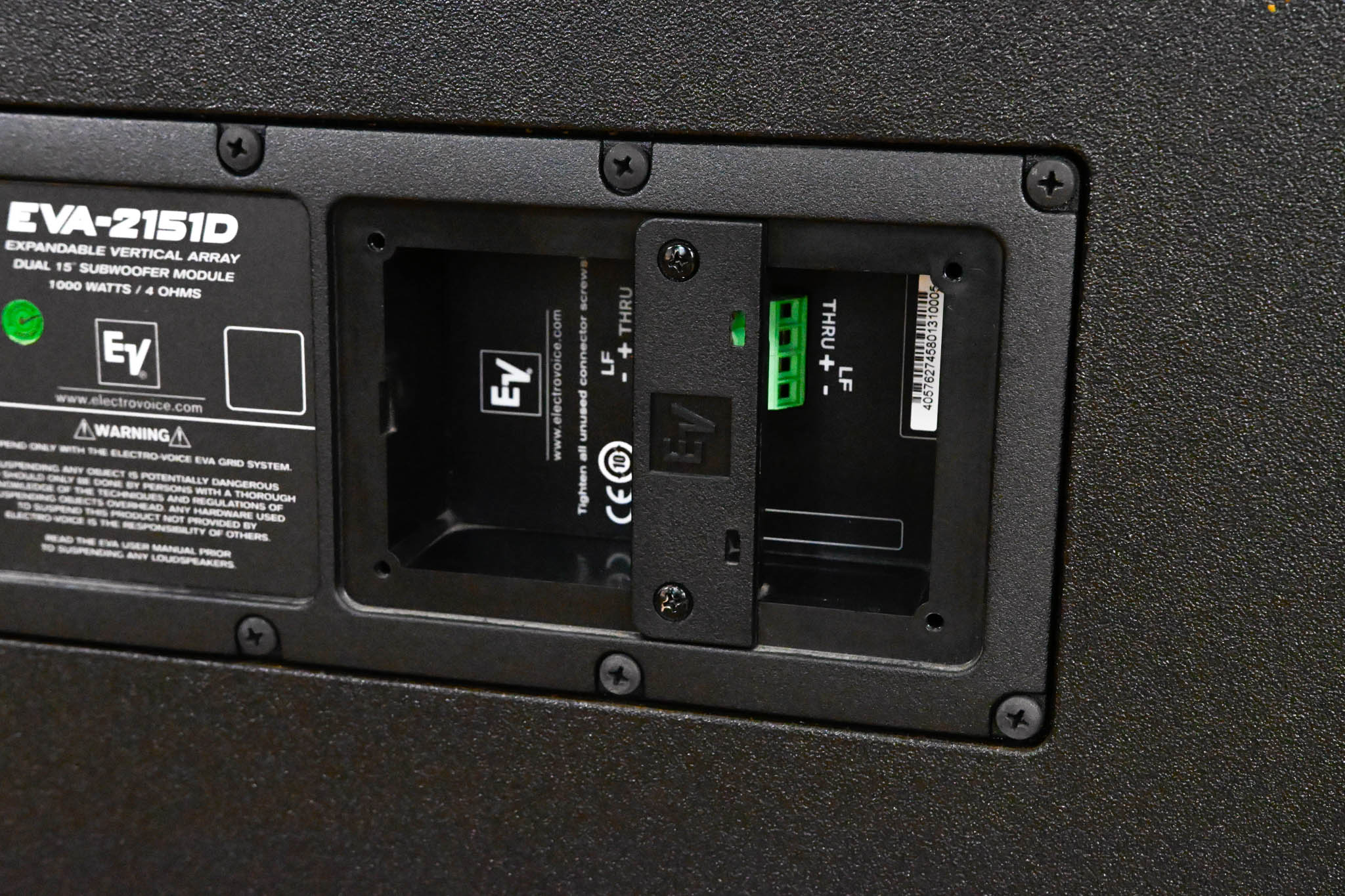 Electro-Voice (EV) EVA-2151D Dual 15" Passive Line Array Subwoofer
